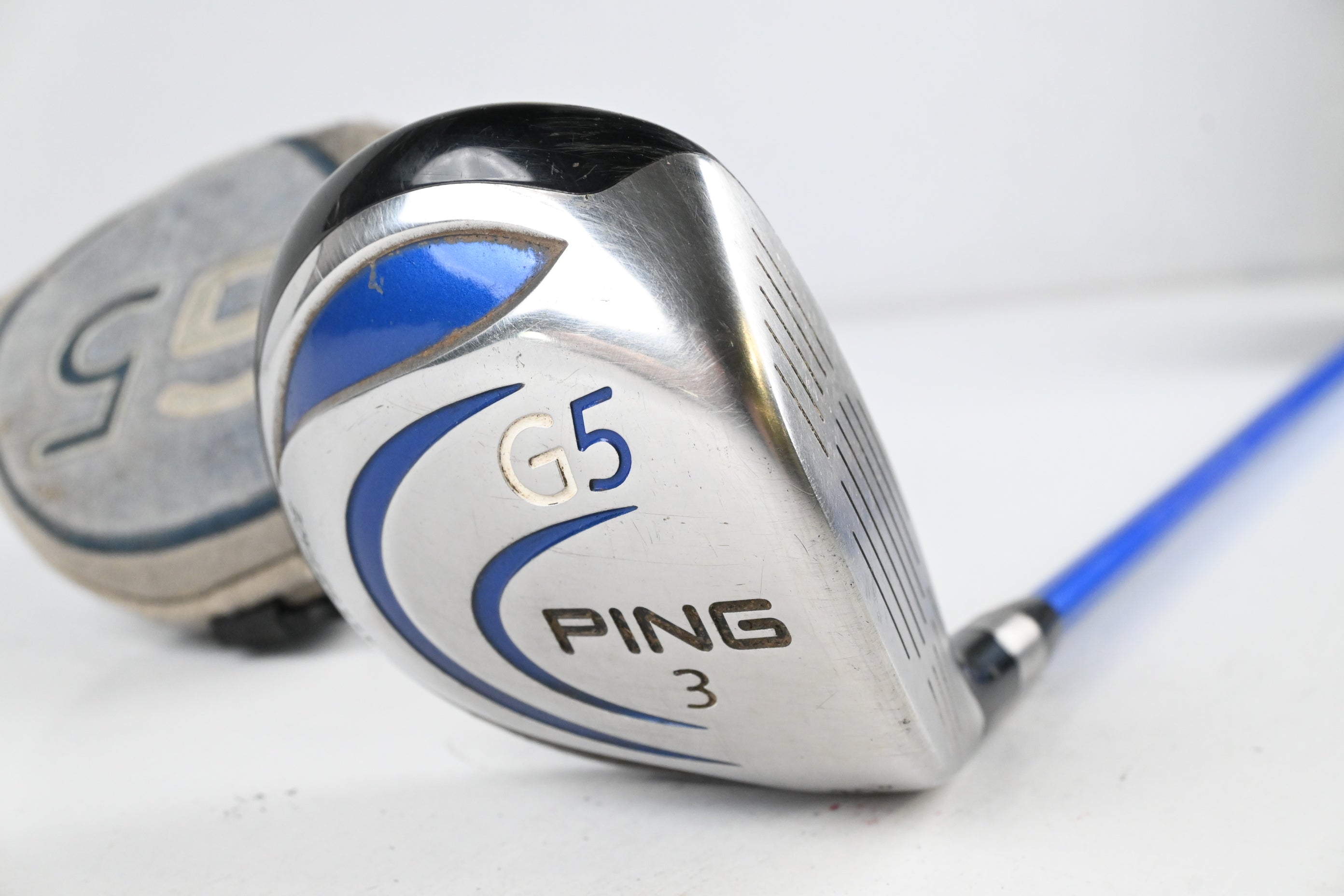 Ping G5 #3 Wood / 15 Degree / Regular Flex Grafalloy ProLaunch Blue 75 Shaft