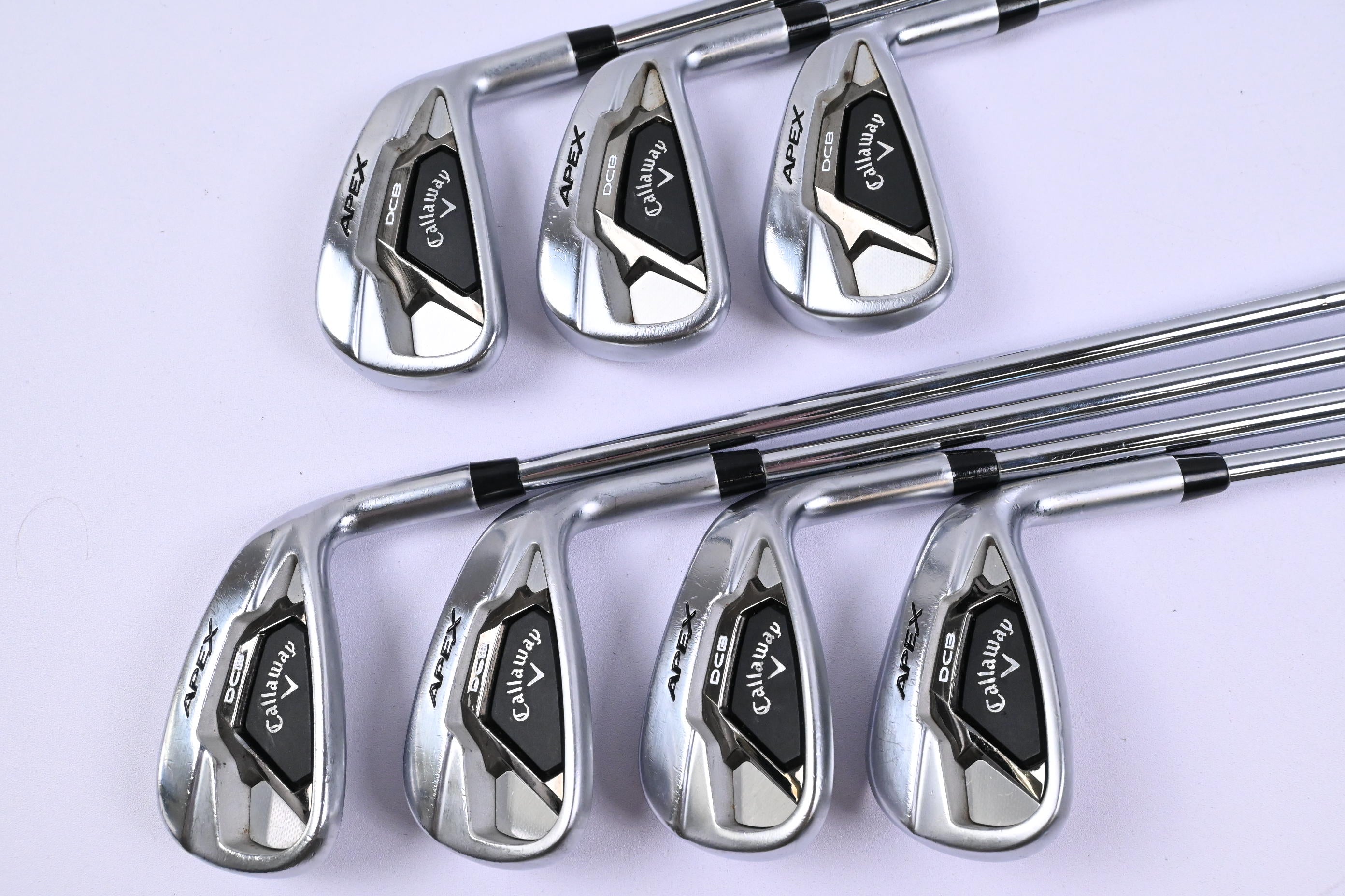 Callaway Apex DCB Irons / 5-PW+GW / Regular Flex Elevate MPH Shafts
