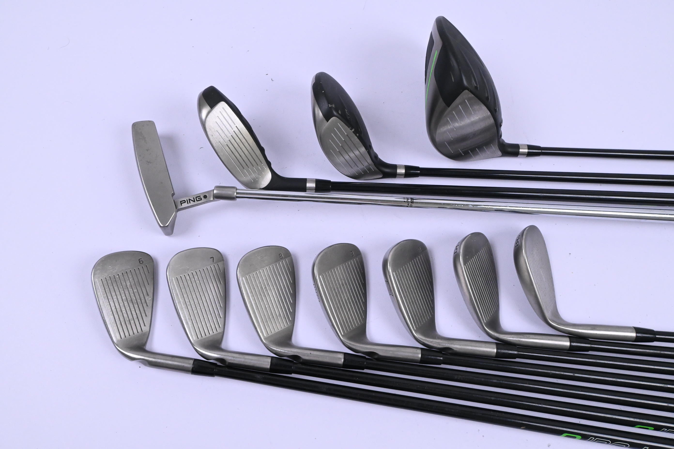 Junior Ping Prodi G Package Set / Black Dot / Woods, Irons, Putter, Bag