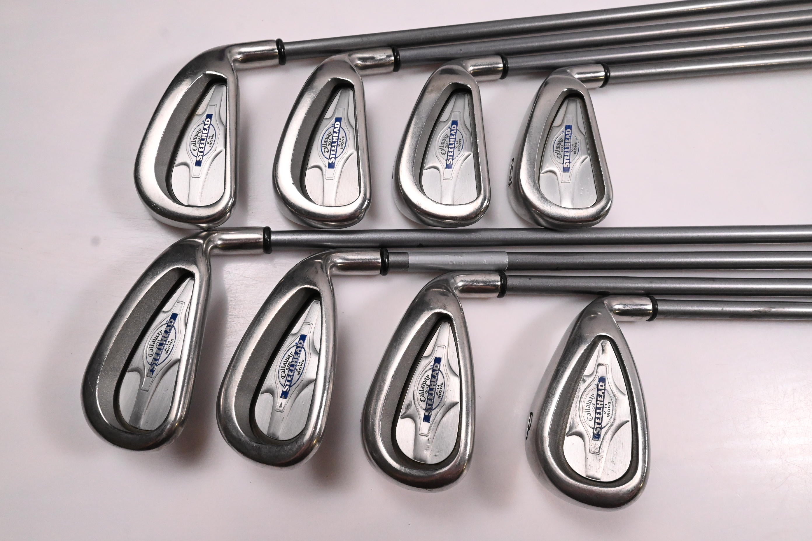 Callaway X-14 Irons / 3-PW / Regular Flex Steelhead X-14 Shafts
