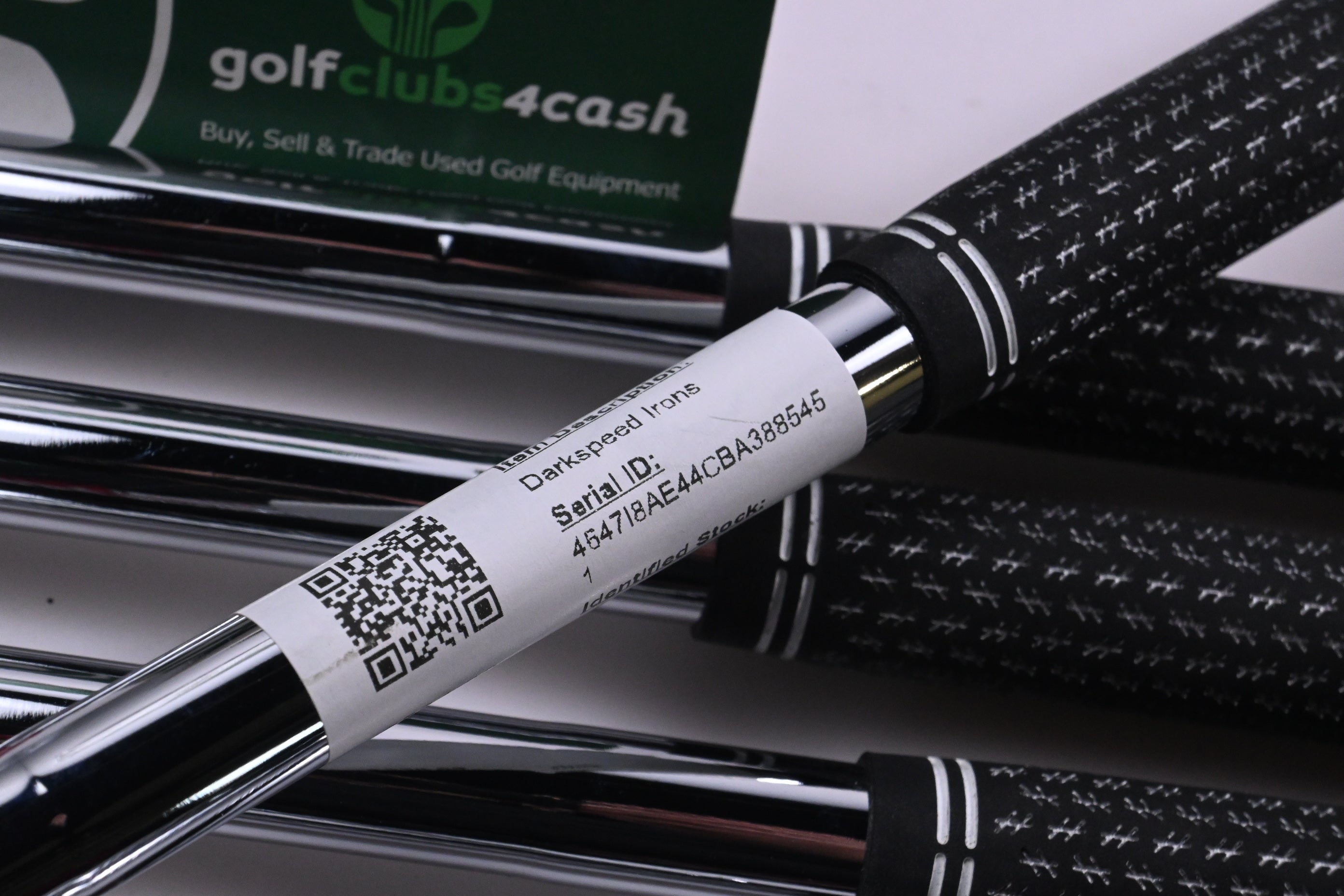 Cobra Darkspeed Irons / 4-PW / Stiff Flex KBS Tour Lite Shafts