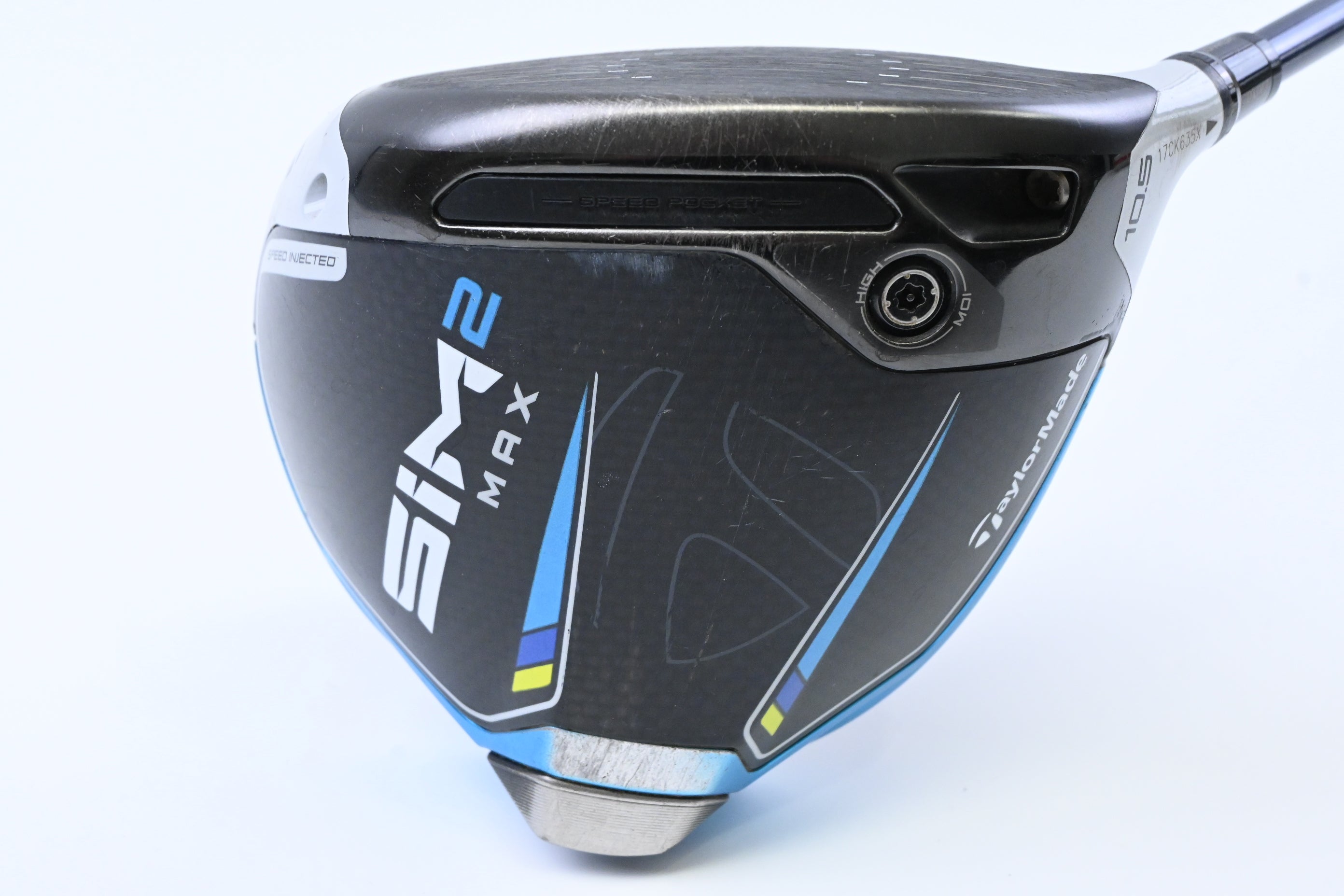 Taylormade SIM2 Max Driver / 10.5 Degree / Regular Flex Fujikura Ventus Blue 5