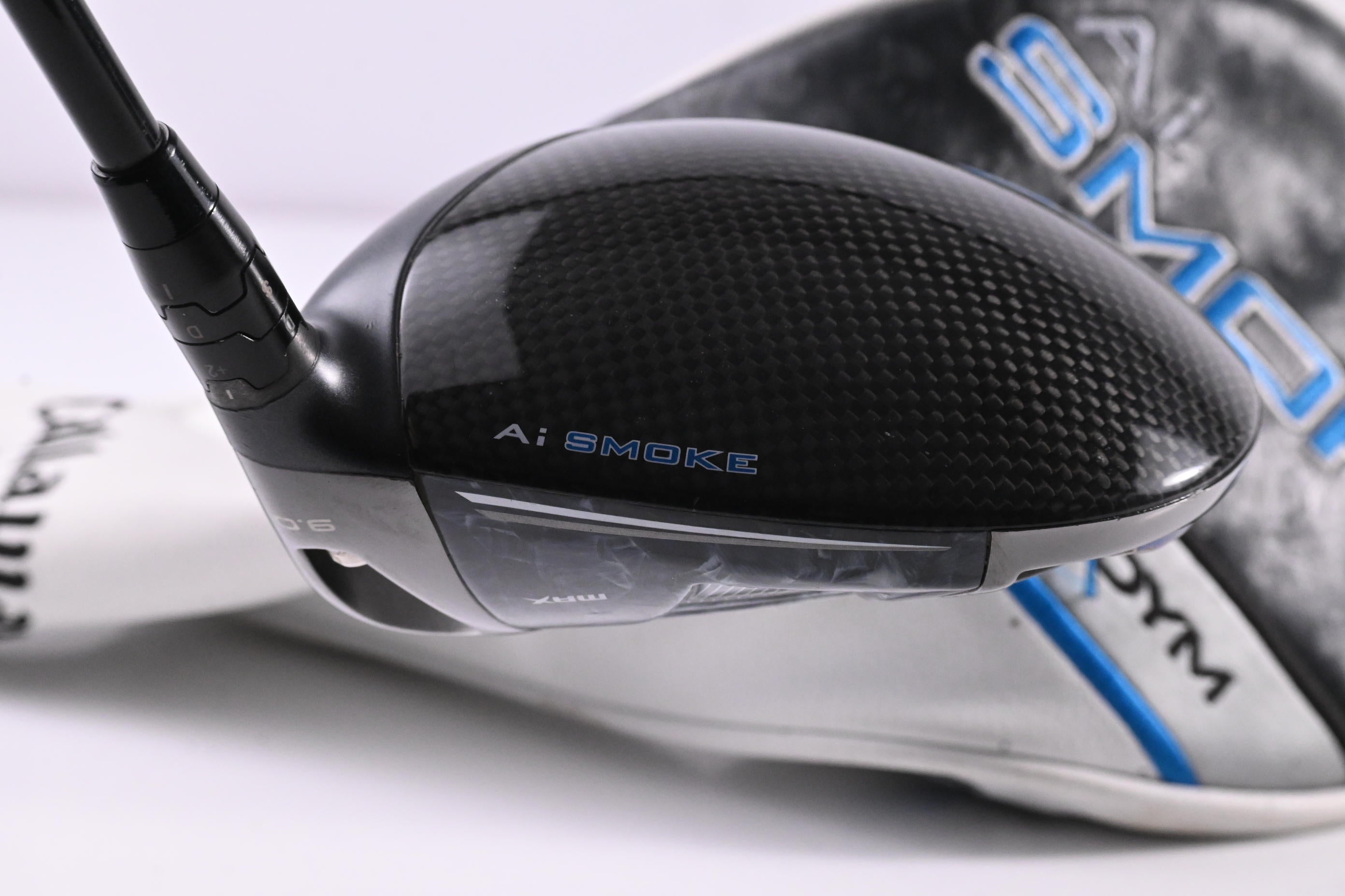 Callaway Paradym Ai Smoke Max Driver / 9 Degree / Stiff Flex Tensei AV Blue 65