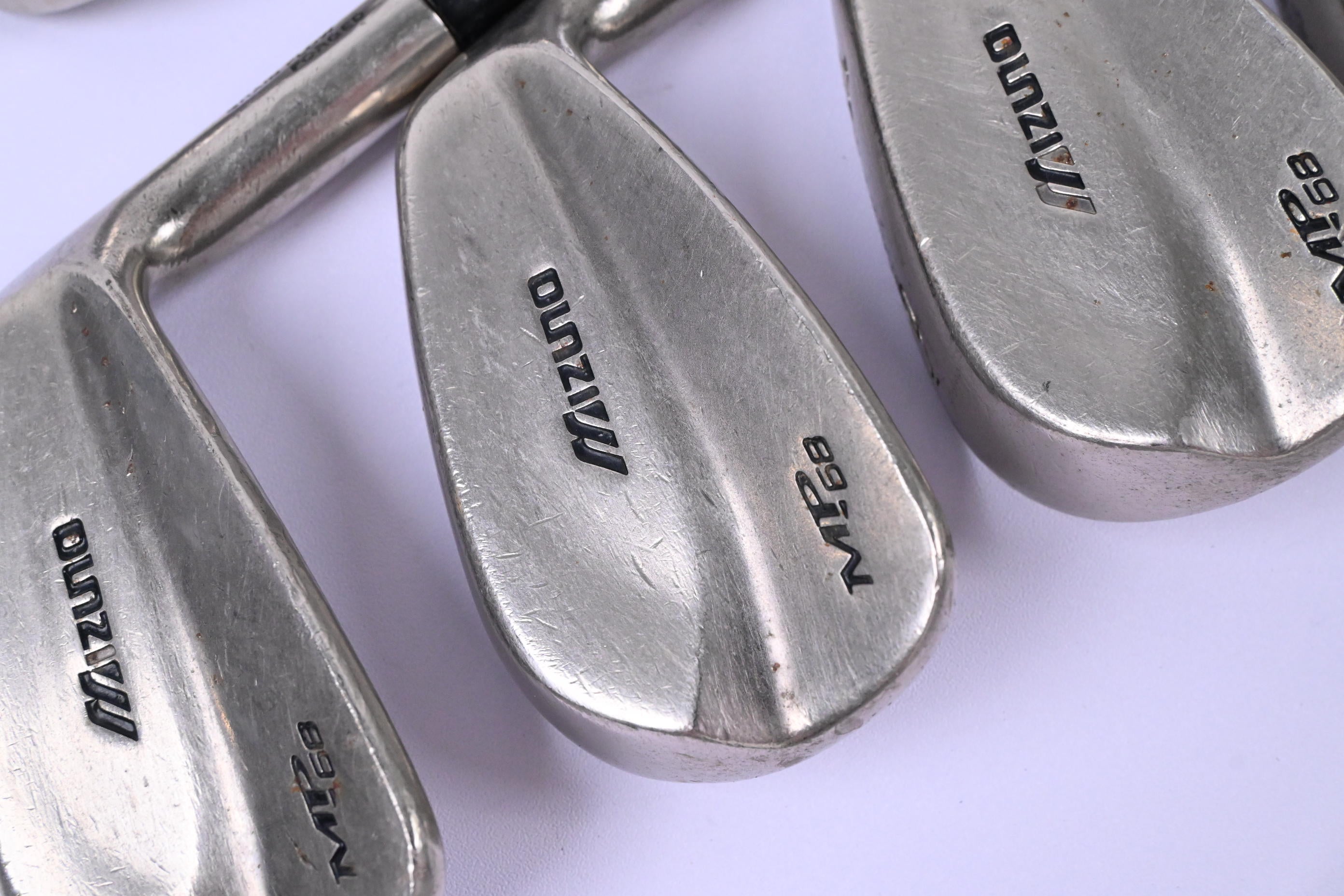 Mizuno MP-68 Irons / 4-PW / Stiff Flex KBS Tour Shafts