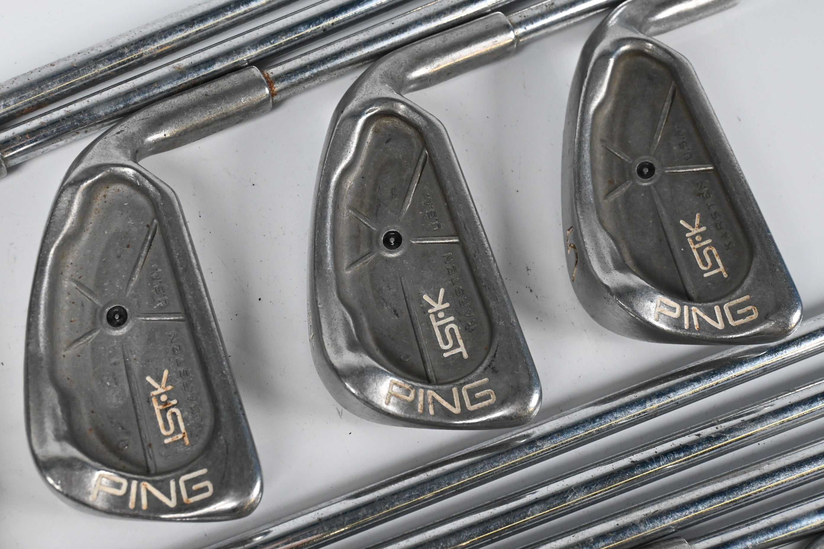 Ping ISI-K Irons / 1-PW / Black Dot / Stiff Flex Ping JZ Red Shafts