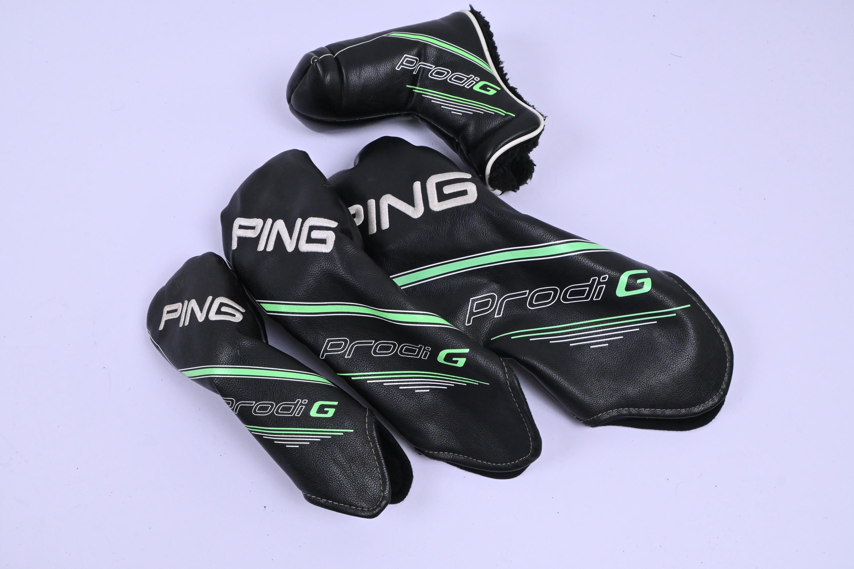 Junior Ping Prodi G Package Set / Black Dot / Woods, Irons, Putter, Bag