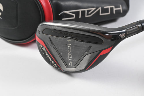 Taylormade Stealth #3 Hybrid / 19 Degree / Stiff Flex Hzrdus Smoke Red RDX 80