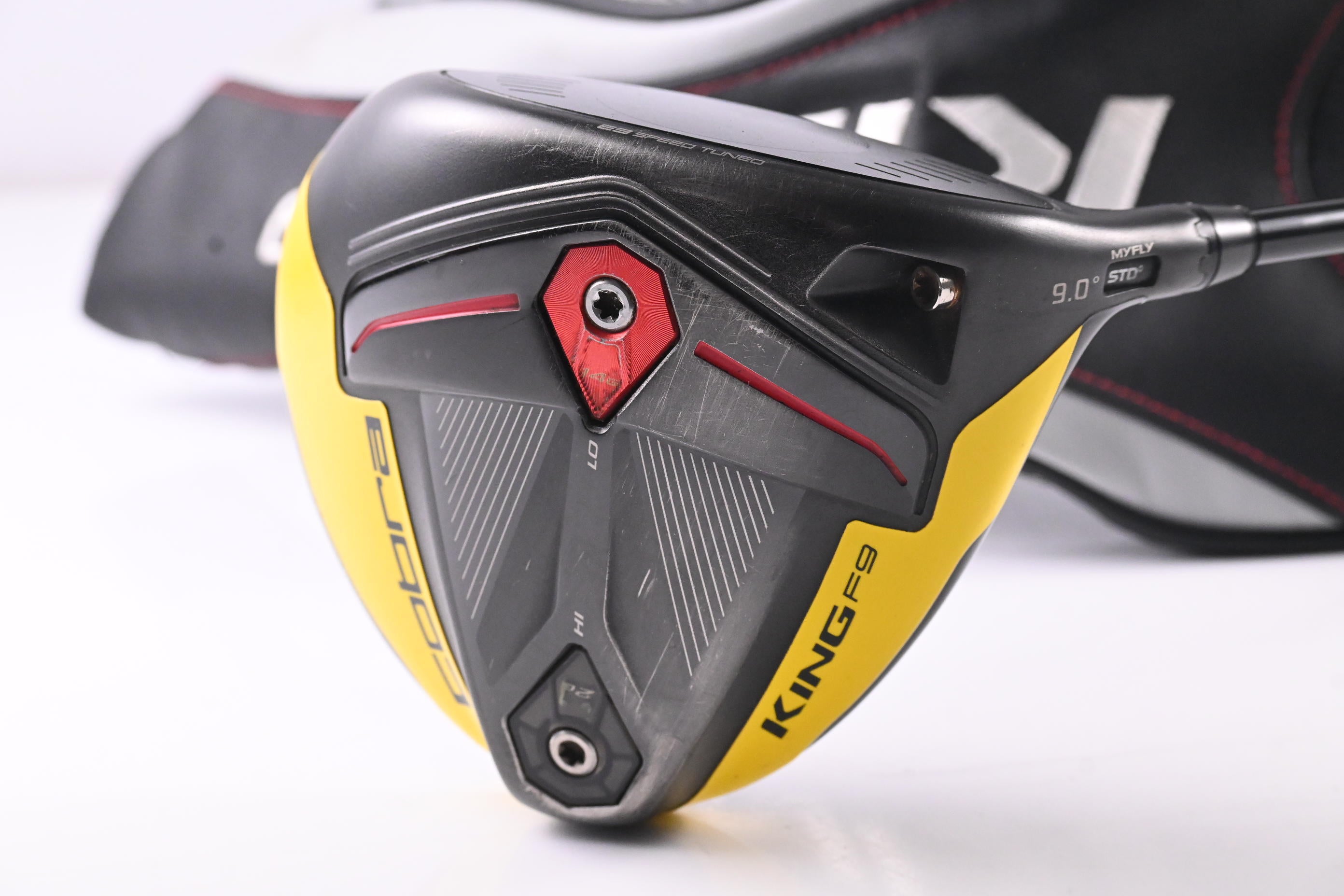 Cobra King F9 Driver / 9 Degree / Stiff Flex Fujikura Atmos White 7 Shaft