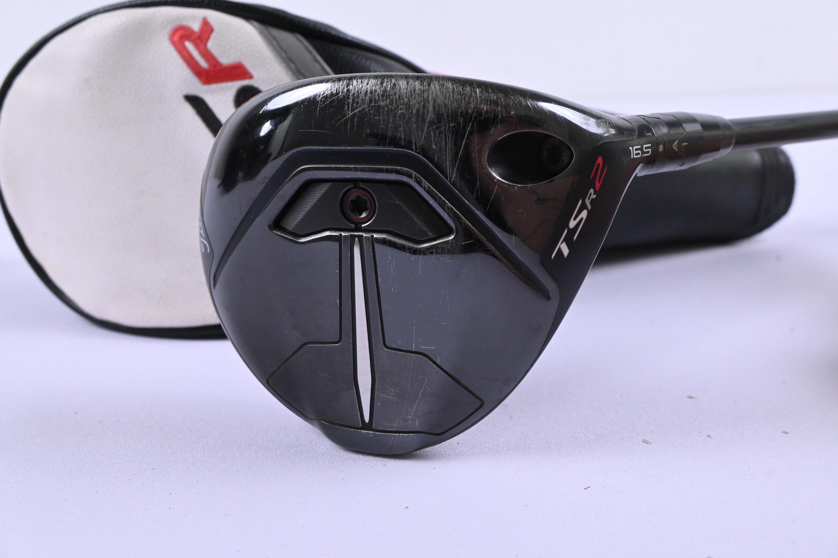 Titleist TSR2 #3 Wood / 16.5 Degree / Regular Flex HZRDUS Gen4 Red CB 60 Shaft