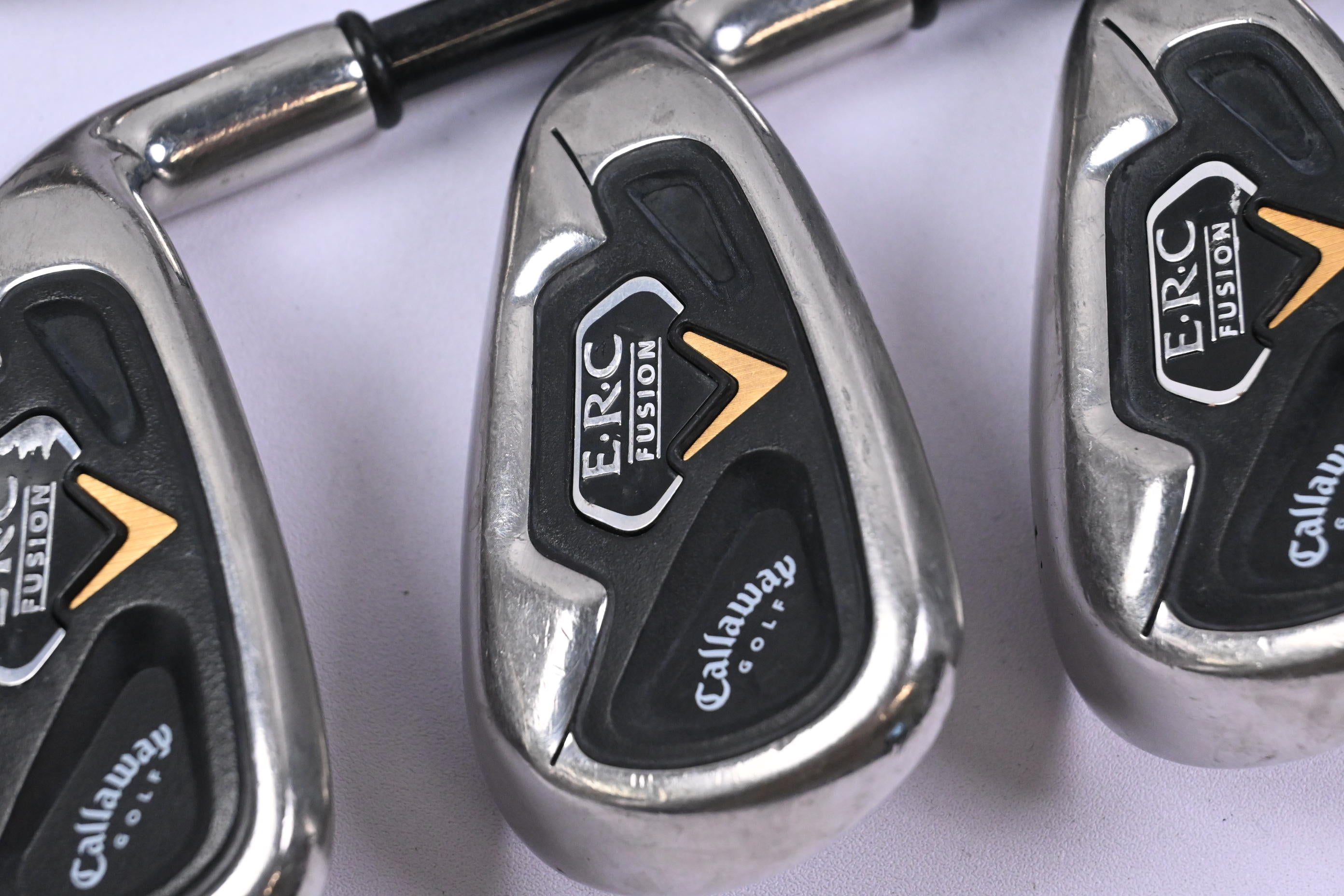 Callaway Big Bertha Fusion Irons / 5-PW+AW+SW / Regular Flex JV50i E-Series