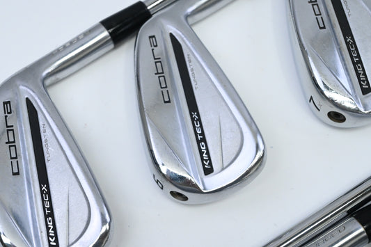 Cobra King Tec-X 2025 Irons / 5-PW / Regular Flex KBS Max 85 Shafts
