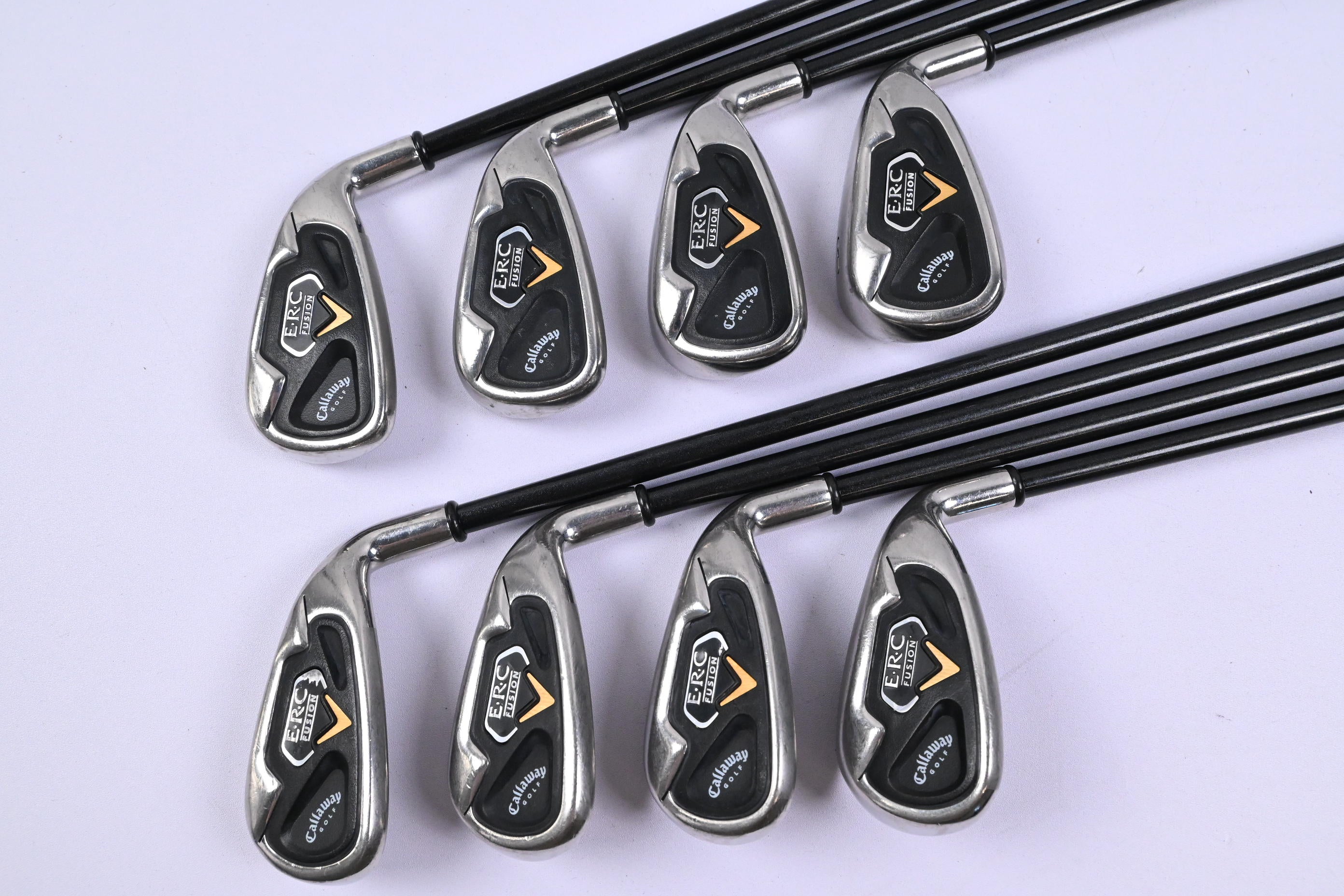 Callaway Big Bertha Fusion Irons / 5-PW+AW+SW / Regular Flex JV50i E-Series