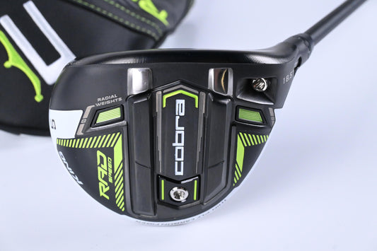 Cobra King Radspeed #5 Wood / 18.5 Degree / Regular Flex Fujikura Motore X F3 6