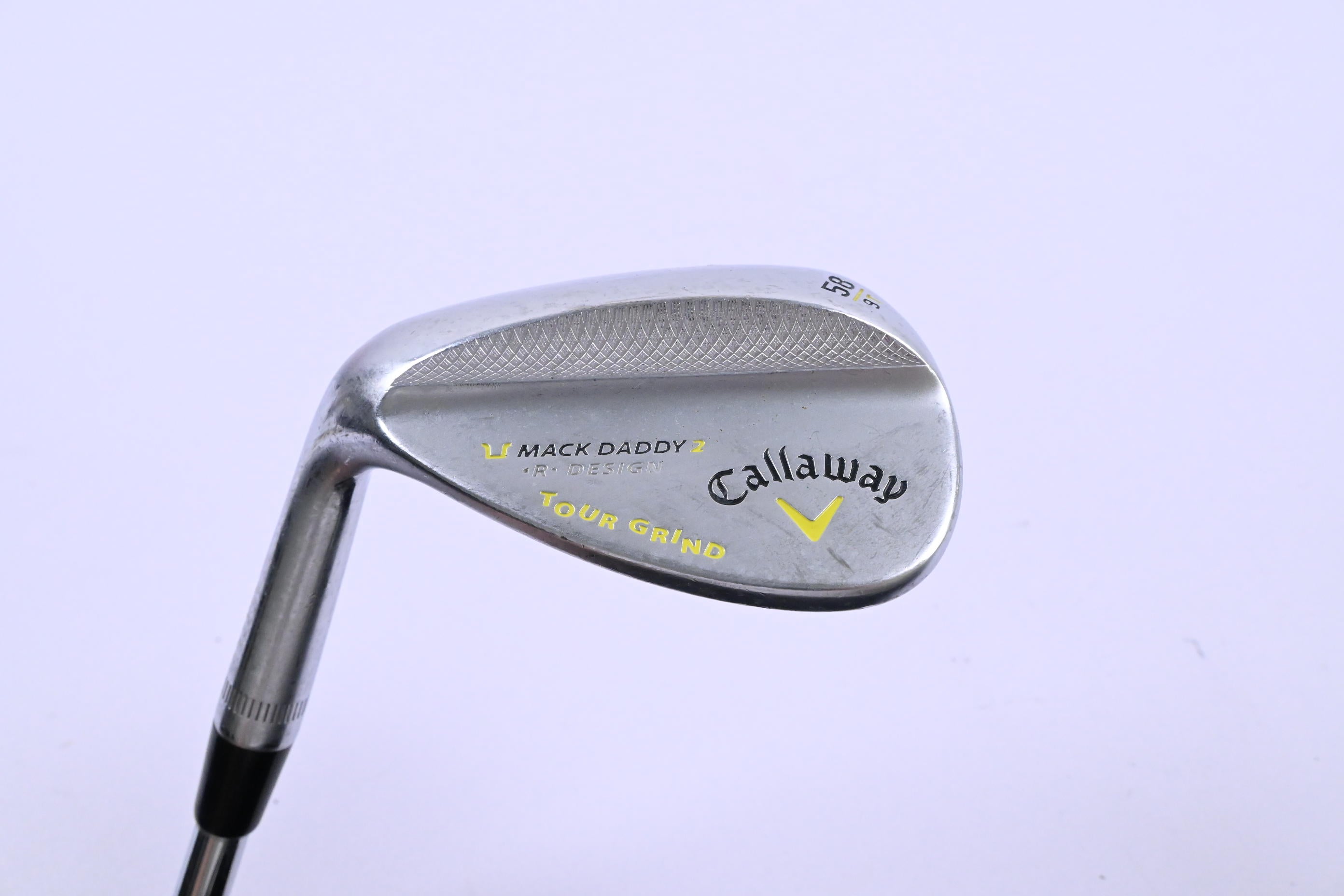 Left Hand Callaway Mack Daddy 2 Tour Grind Lob Wedge / 58 Degree / Wedge Flex