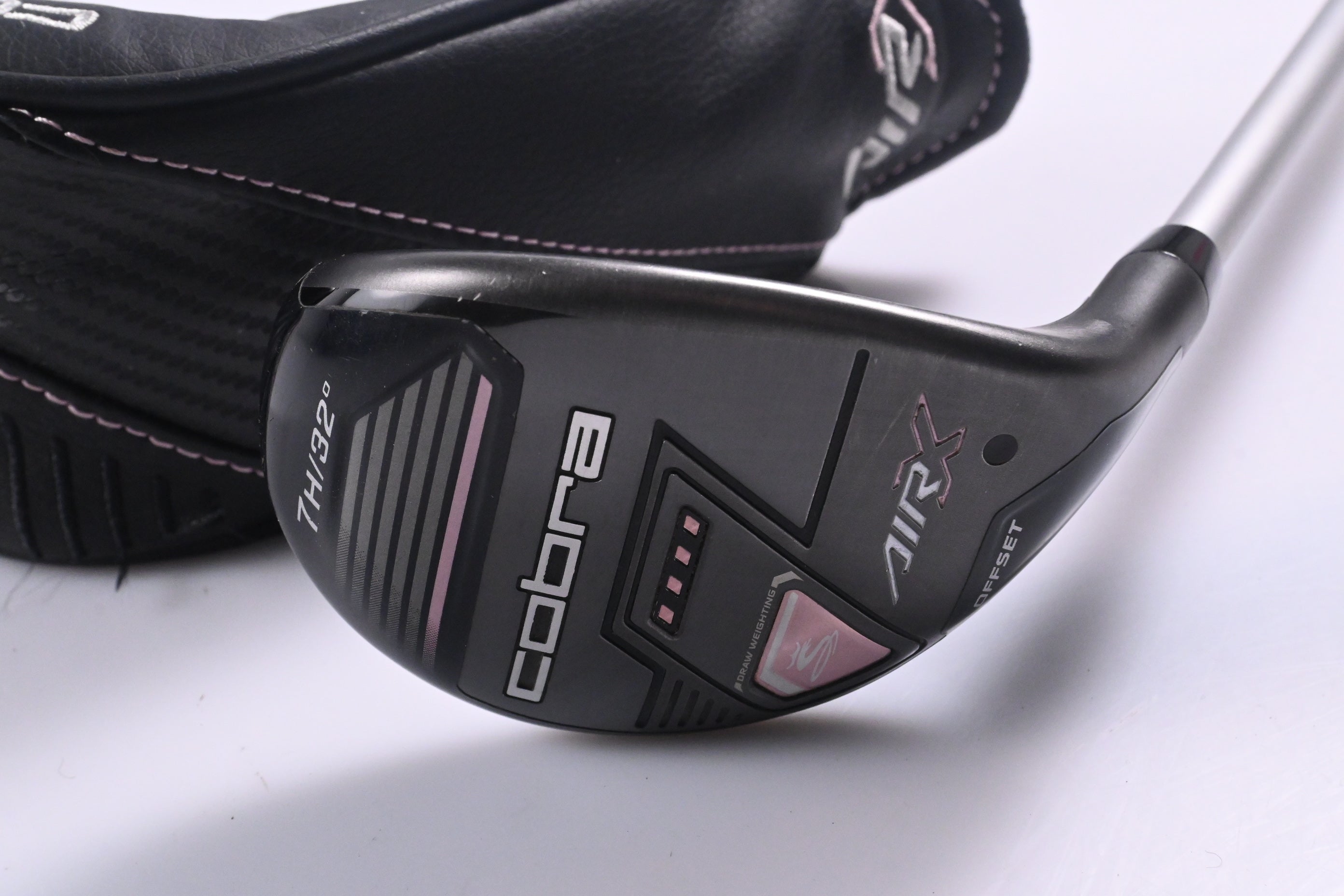 Ladies Cobra Air-X #7 Hybrid / 32 Degree / Ladies Flex Cobra Ultralite 45 Shaft