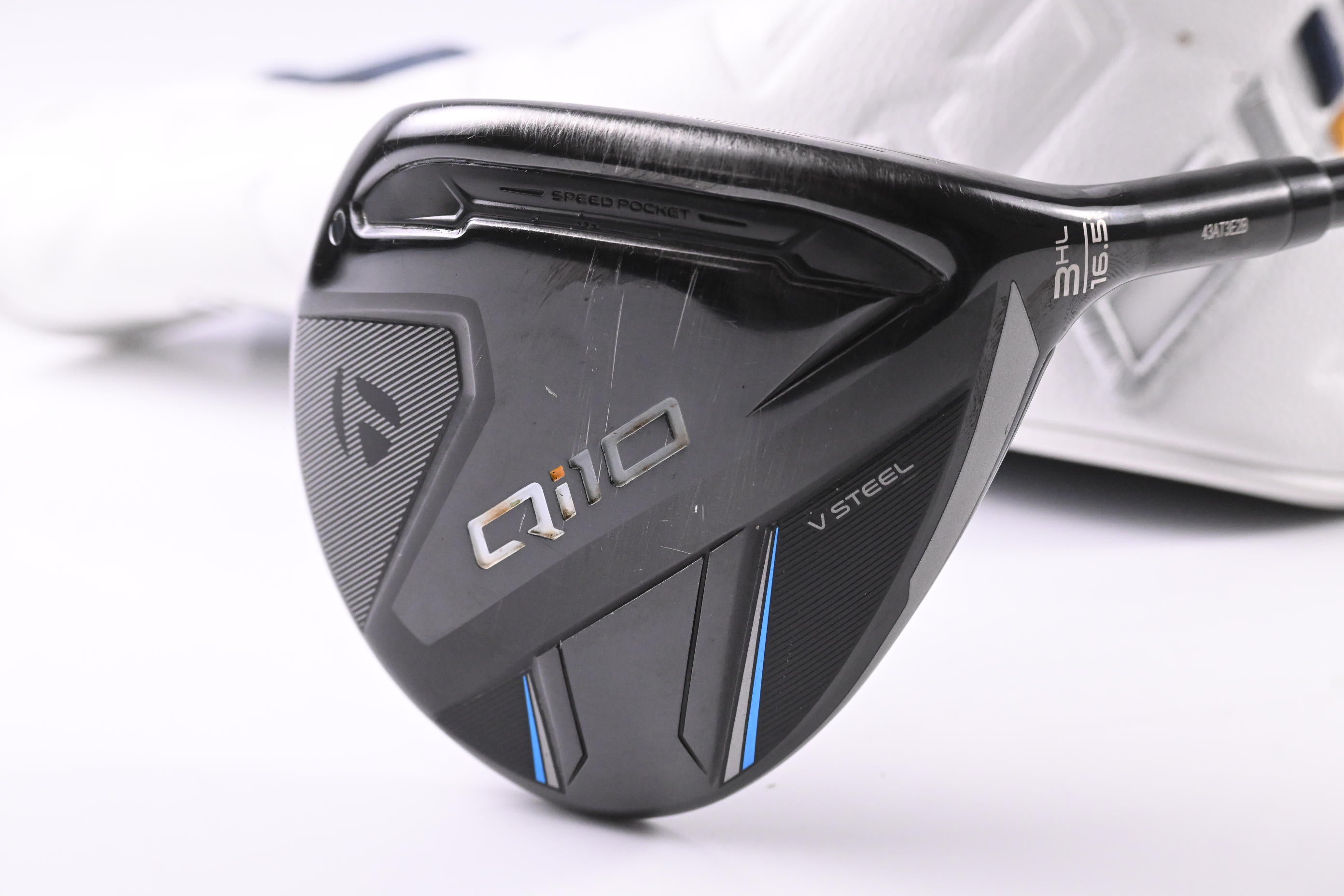 Taylormade Qi10 #3 Wood / 16.5 Degree / Stiff Flex Fujikura Ventus TR Blue 6