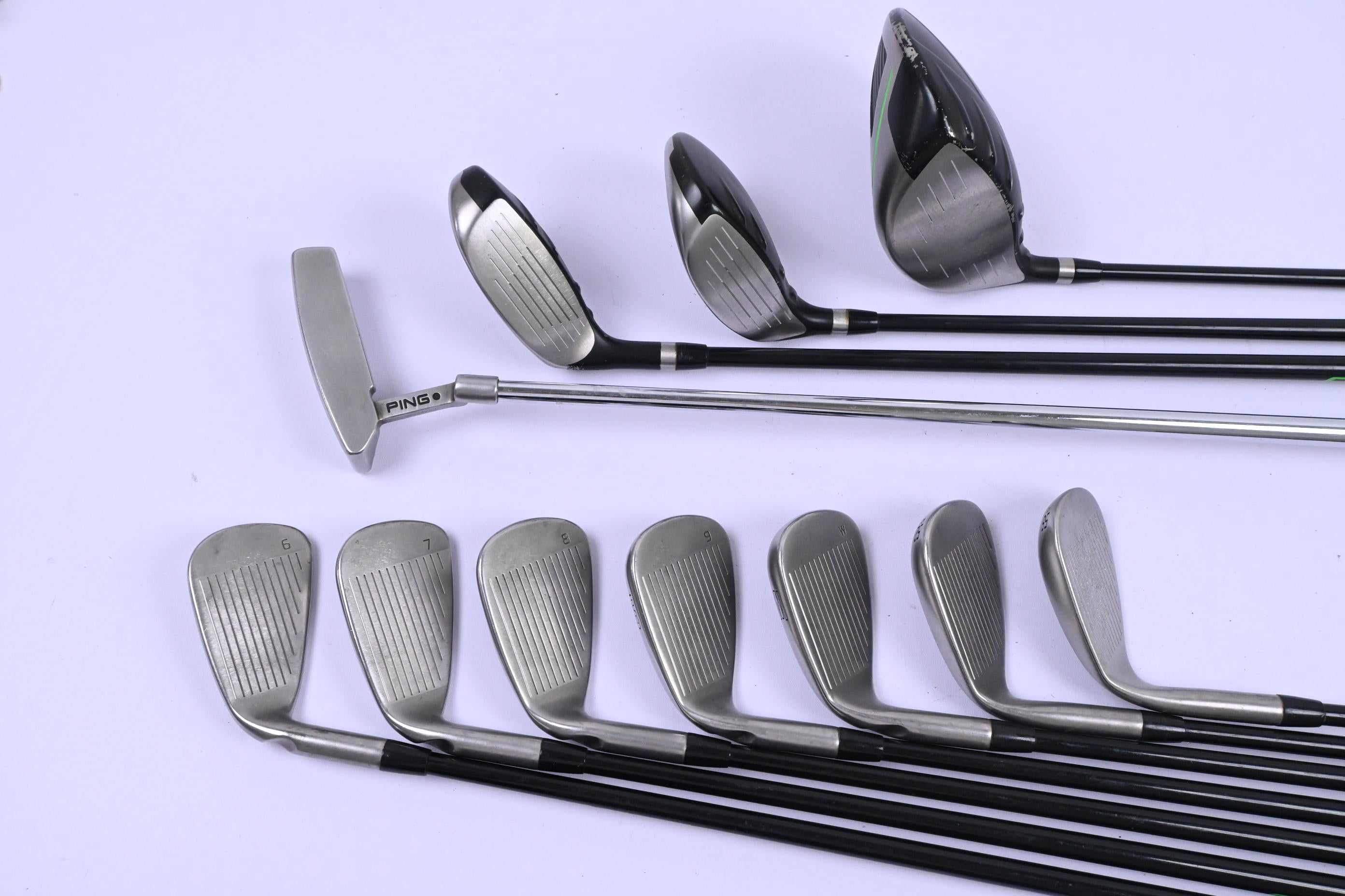 Junior Ping Prodi G Package Set / Black Dot / Woods, Irons, Putter