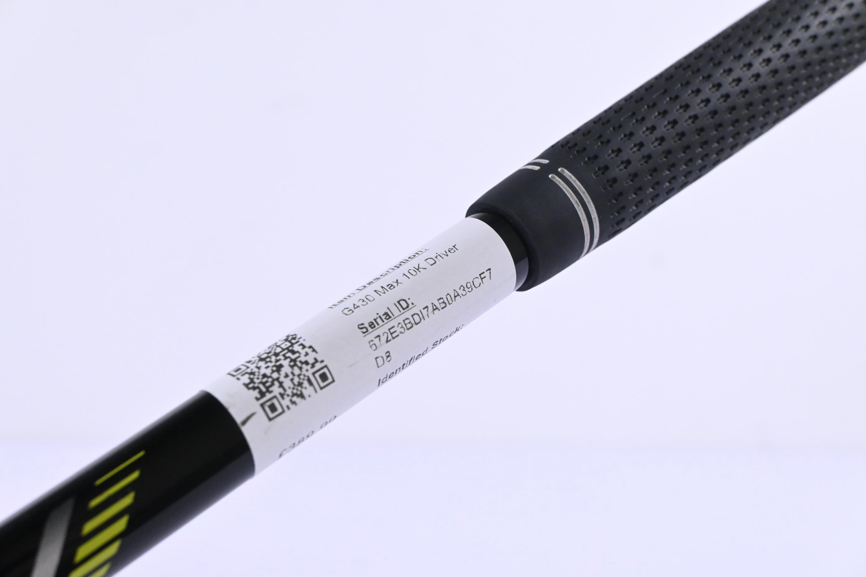 Ping G430 Max 10K Driver / 10.5 Degree / Senior Flex Ping Alta CB Black 55 Shaft