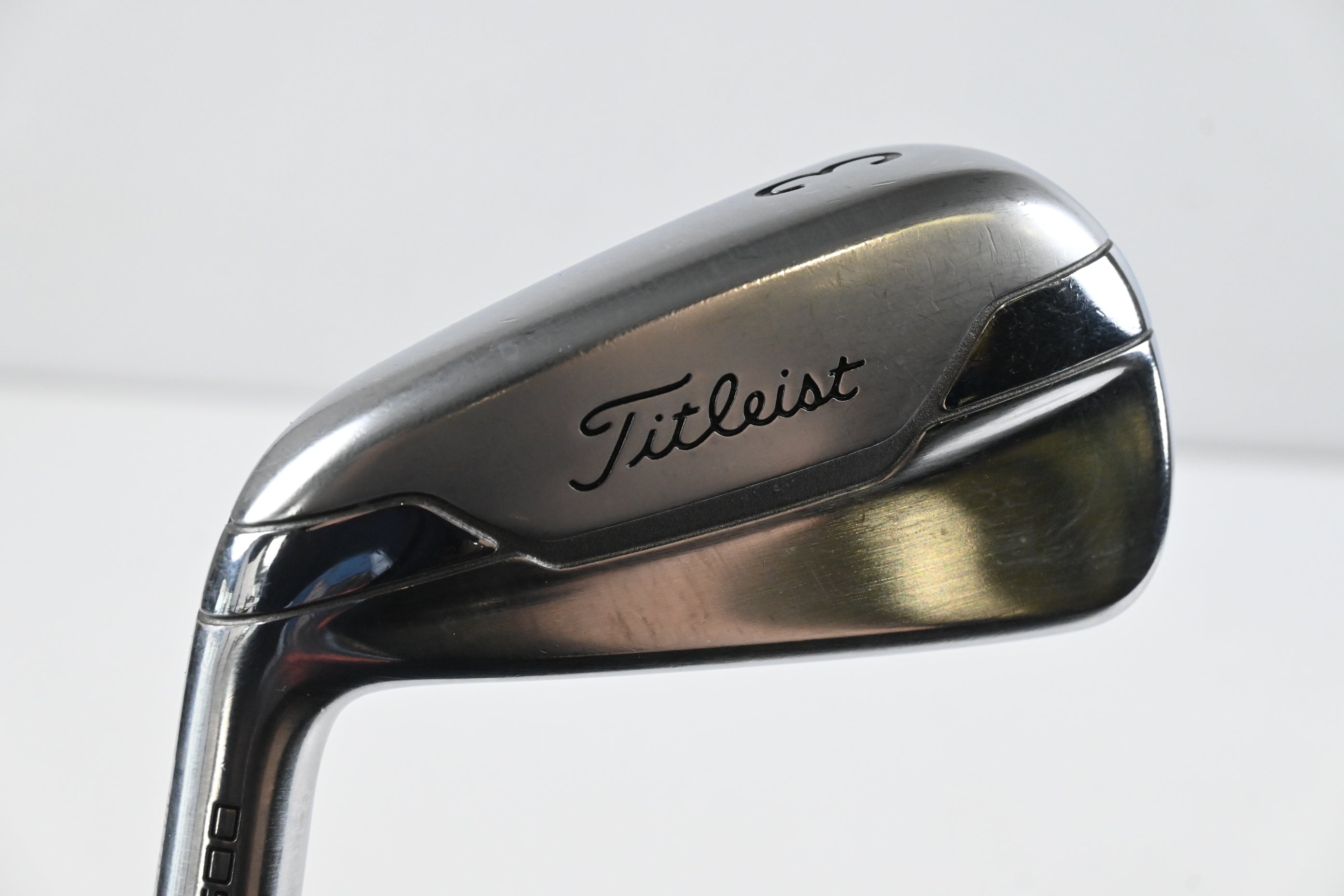 Left Hand Titleist U500 #3 Iron / 20 Degree / Stiff Flex HZRDUS Smoke Black 90