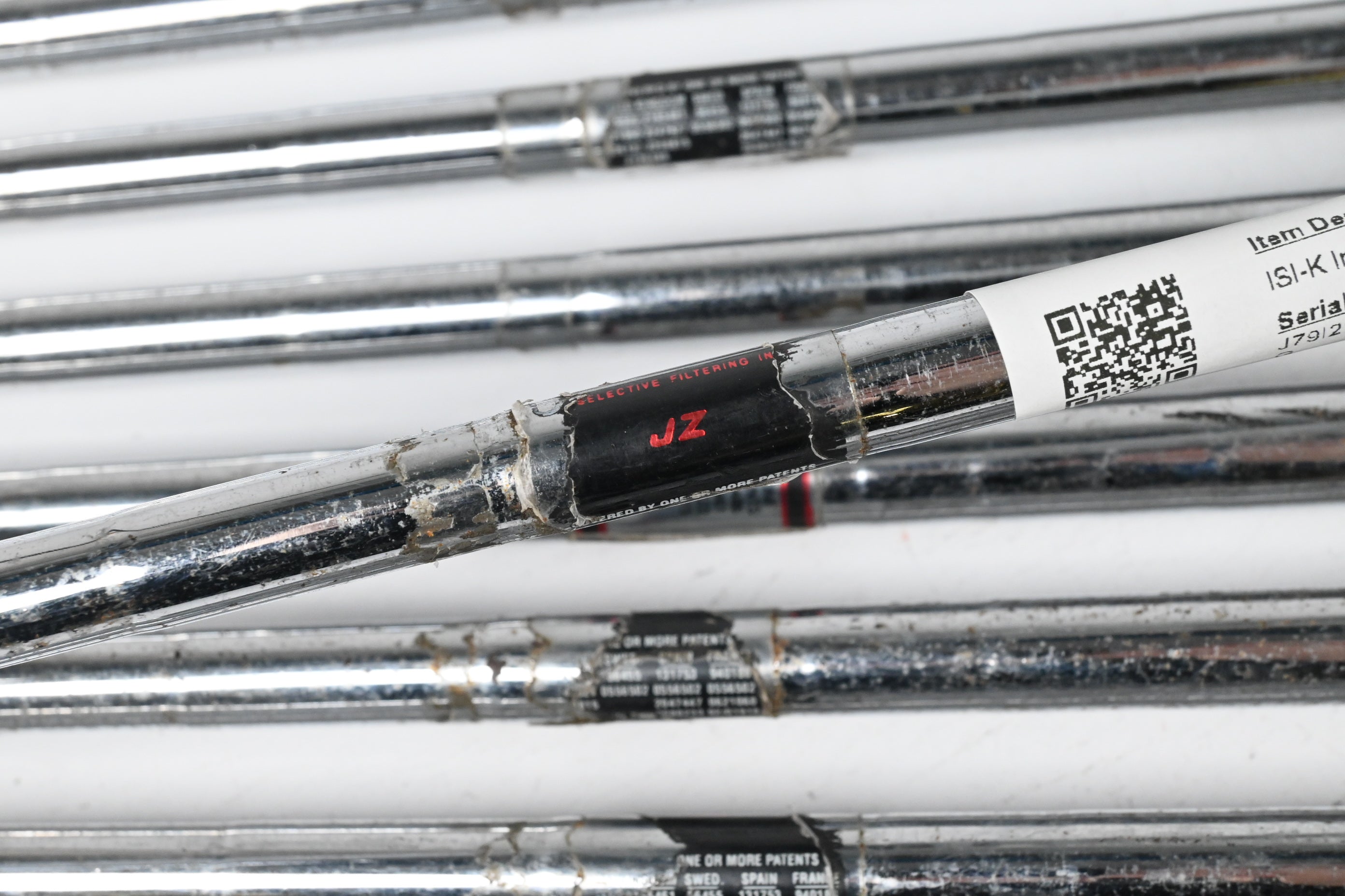Ping ISI-K Irons / 1-PW / Black Dot / Stiff Flex Ping JZ Red Shafts