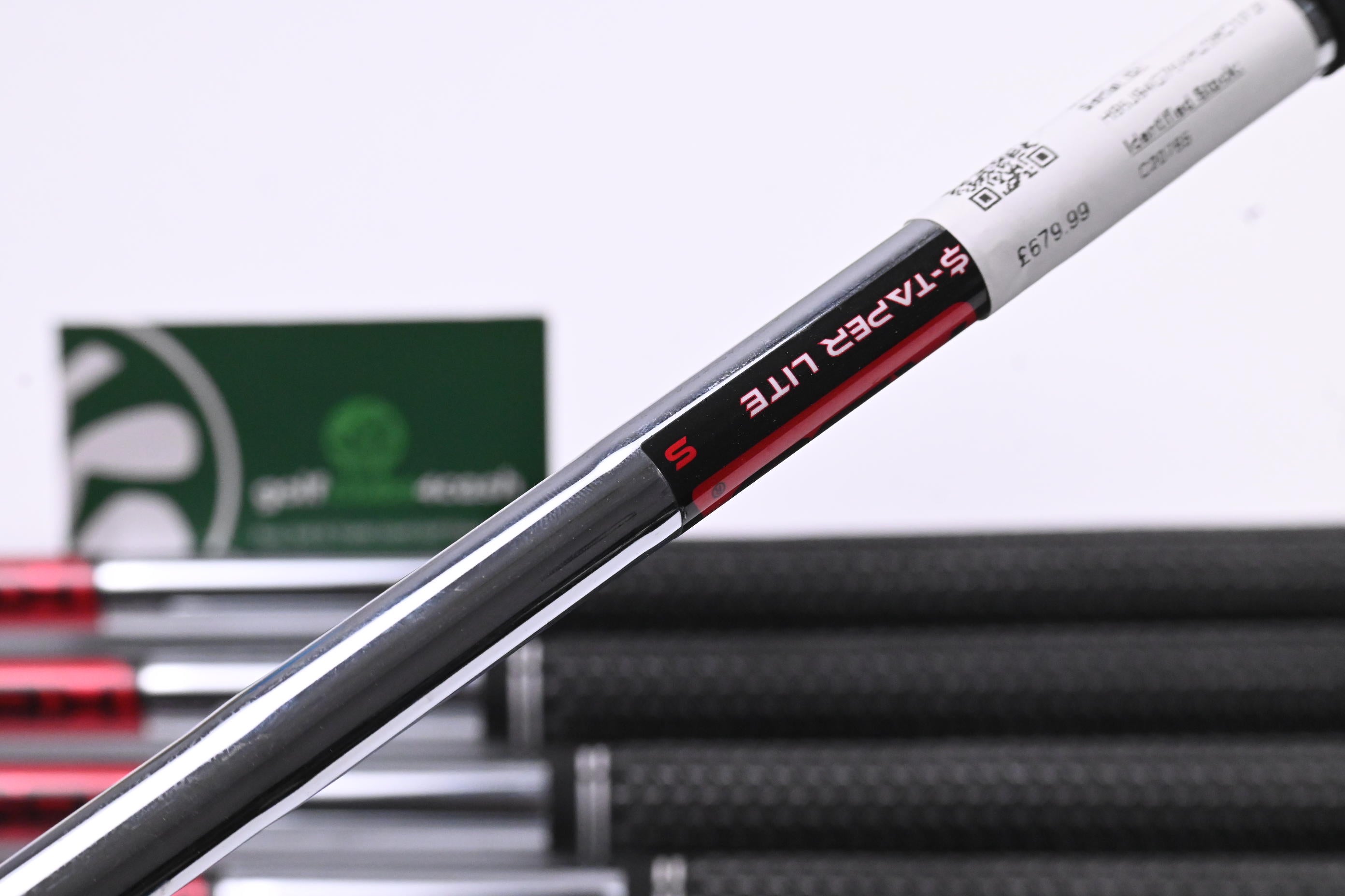 Cobra King Forged Tec X 2023 Black Irons / 4-PW / Stiff Flex KBS $-Taper Lite