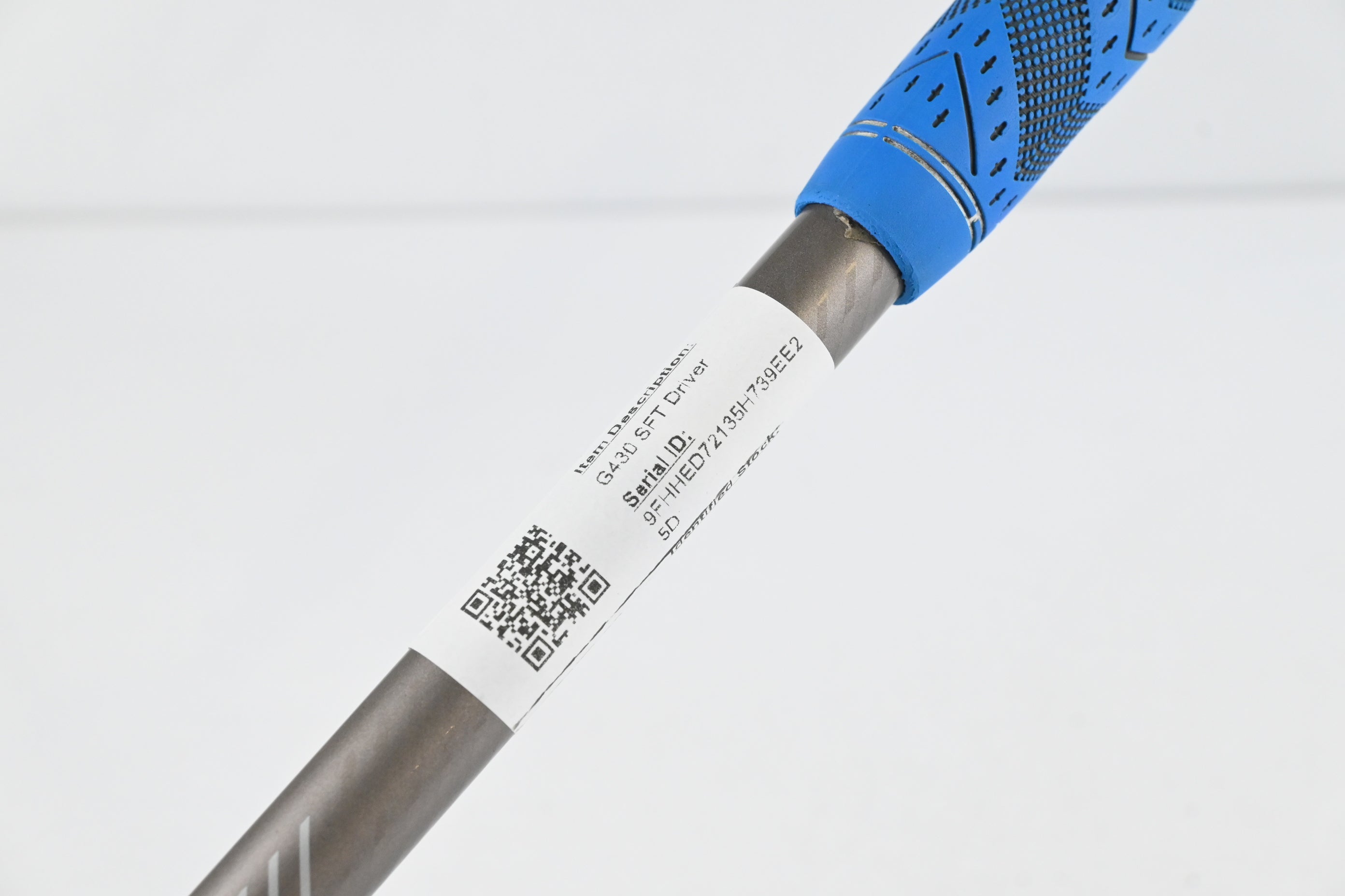 Ping G430 SFT Driver / 10.5 Degree / Stiff Flex Ping Tour 2.0 Chrome 65 Shaft