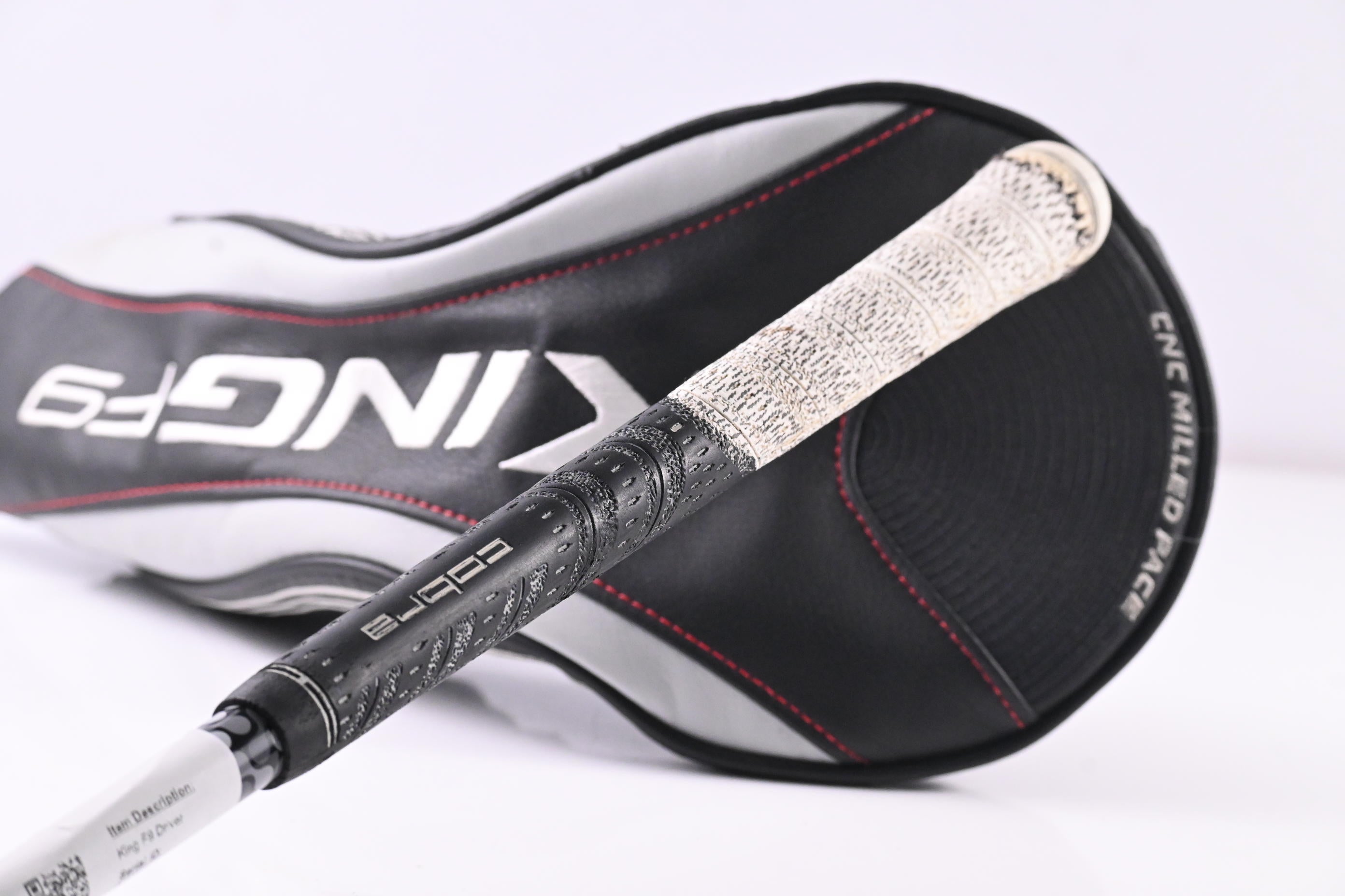 Cobra King F9 Driver / 9 Degree / Stiff Flex Fujikura Atmos White 7 Shaft