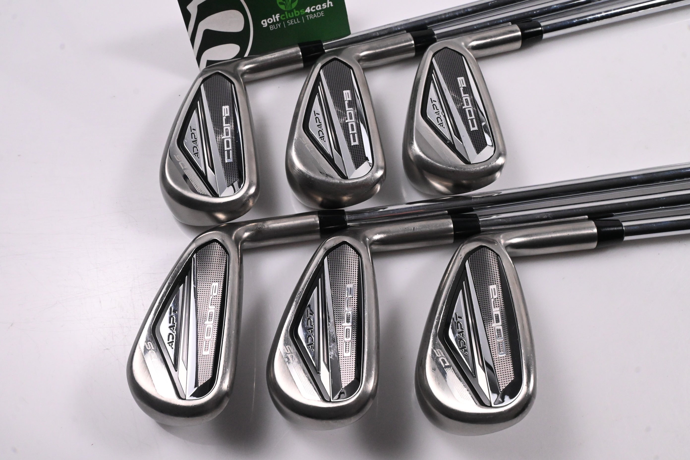 Cobra DS-Adapt Irons / 5-PW / Stiff Flex KBS $-Taper Lite Shafts