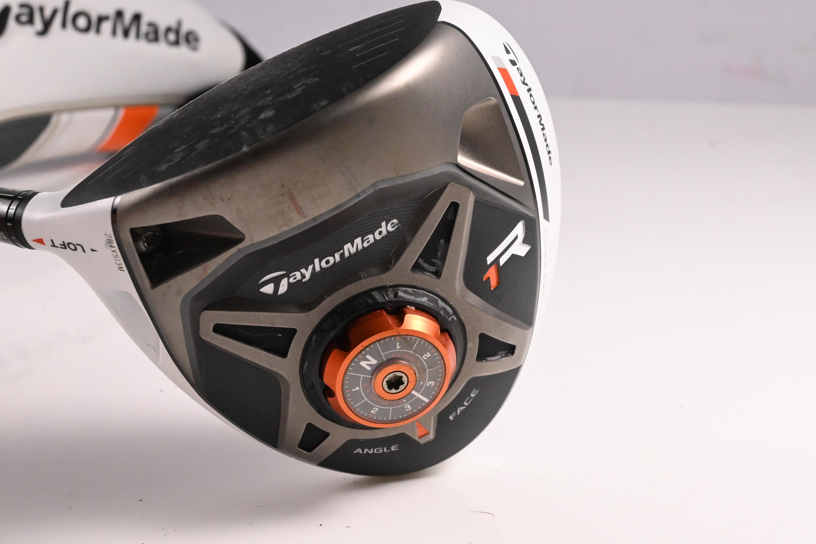 Left Hand Taylormade R1 Driver / 8 - 12 Degree / Regular Flex Aldila Phenom 55