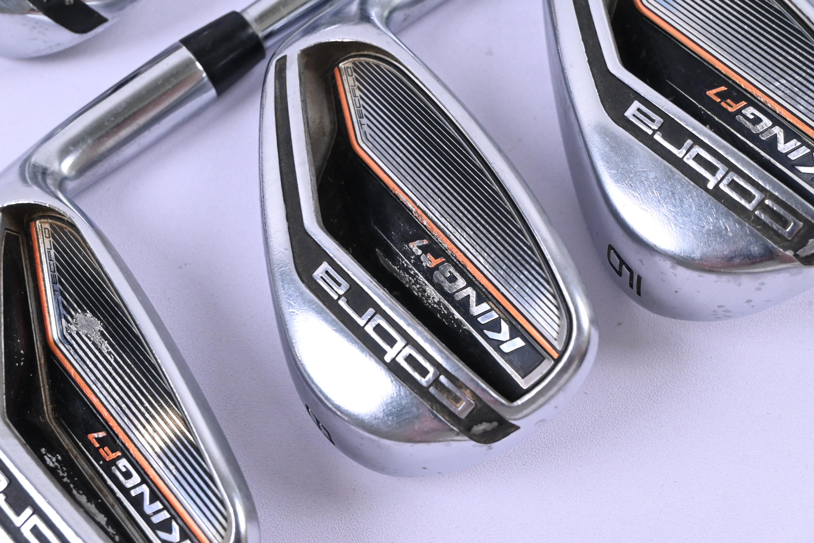 Cobra King F7 Irons / 4-PW / Stiff Flex Steel Shafts
