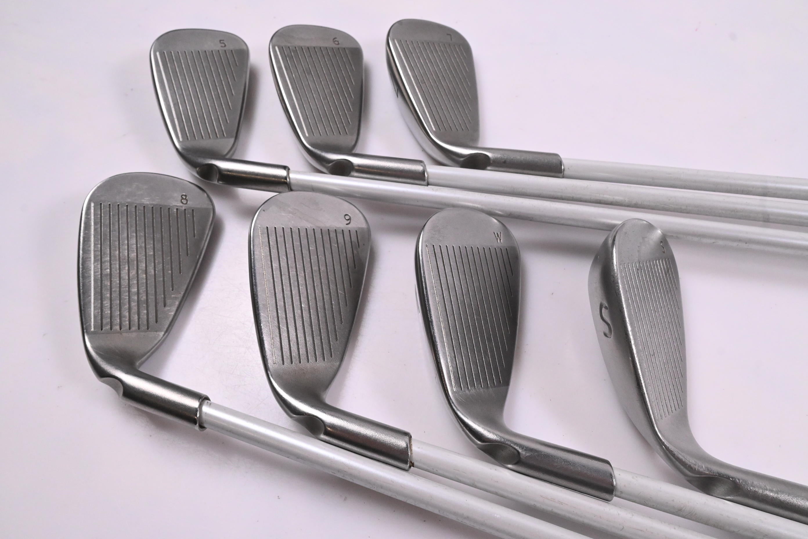 Ladies Ping Rhapsody Irons / 5-PW+SW / Orange Dot / Ladies Flex Ping TFC 129