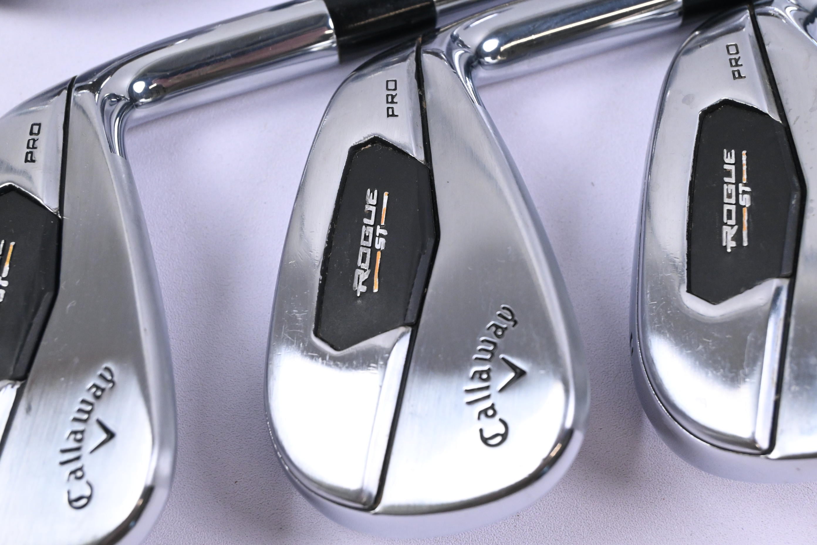 Callaway Rogue ST Pro Irons / 5-PW / Regular Flex Project X Rifle 105 GR