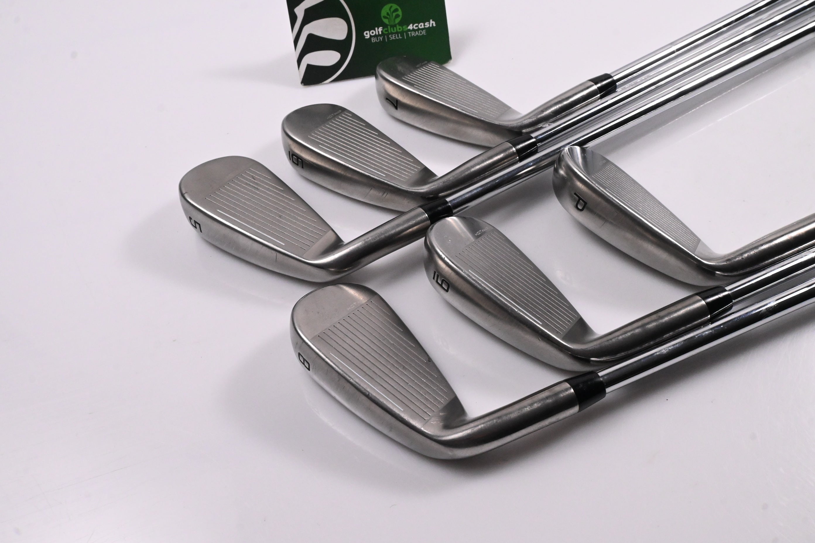 Cobra DS-Adapt Irons / 5-PW / Stiff Flex KBS $-Taper Lite Shafts