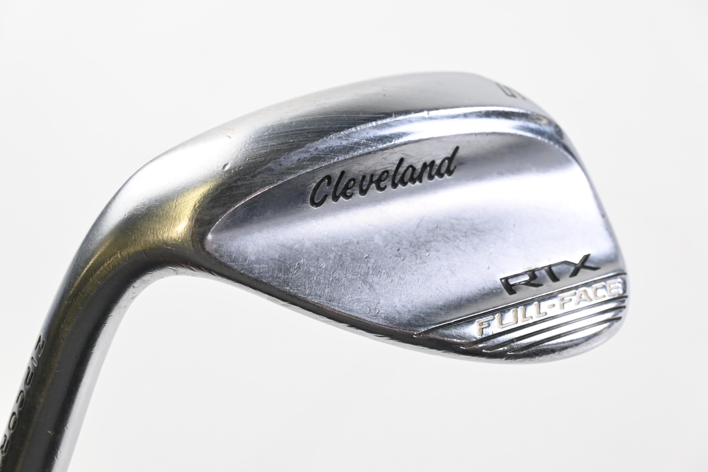 Left Hand Cleveland RTX Full Face Sand Wedge / 56 Degree / Wedge Flex Dynamic Gold