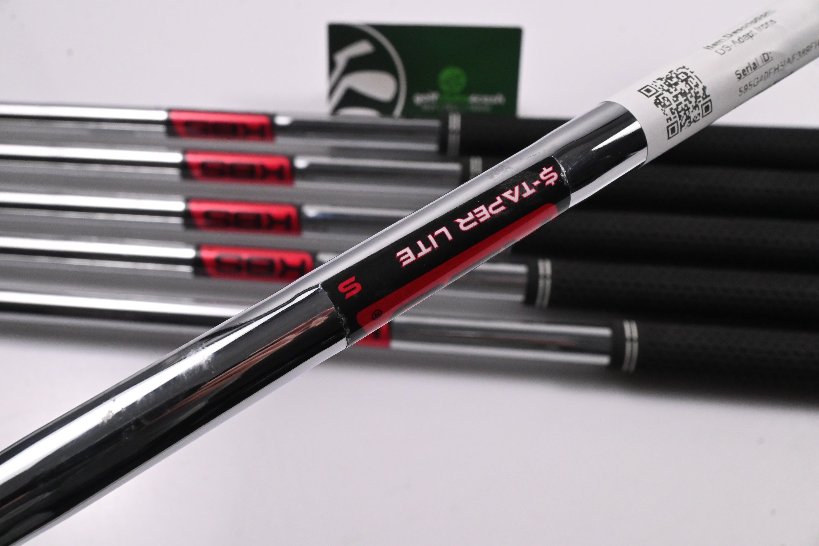 Cobra DS-Adapt Irons / 5-PW / Stiff Flex KBS $-Taper Lite Shafts