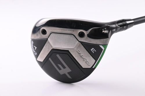 Callaway Elyte #3 Wood / 15 Degree / Senior Flex Vanquish 5 Shaft