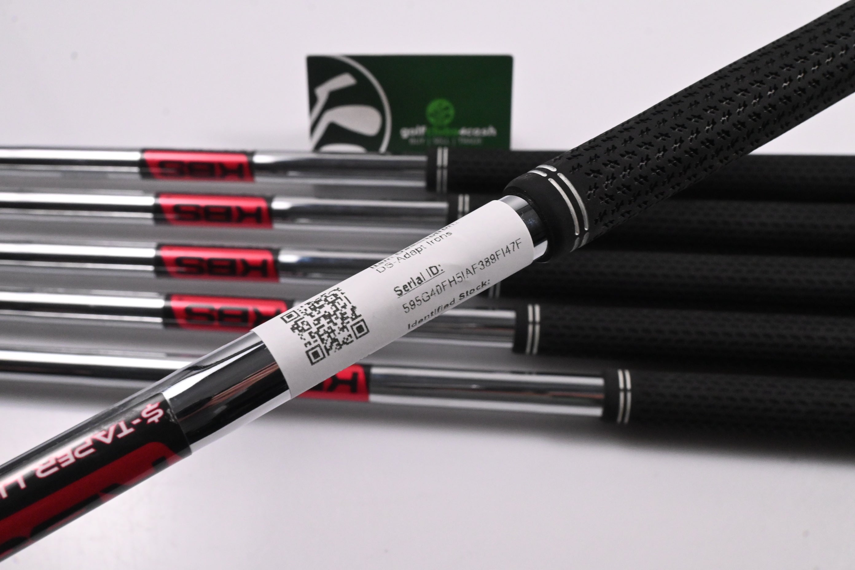 Cobra DS-Adapt Irons / 5-PW / Stiff Flex KBS $-Taper Lite Shafts
