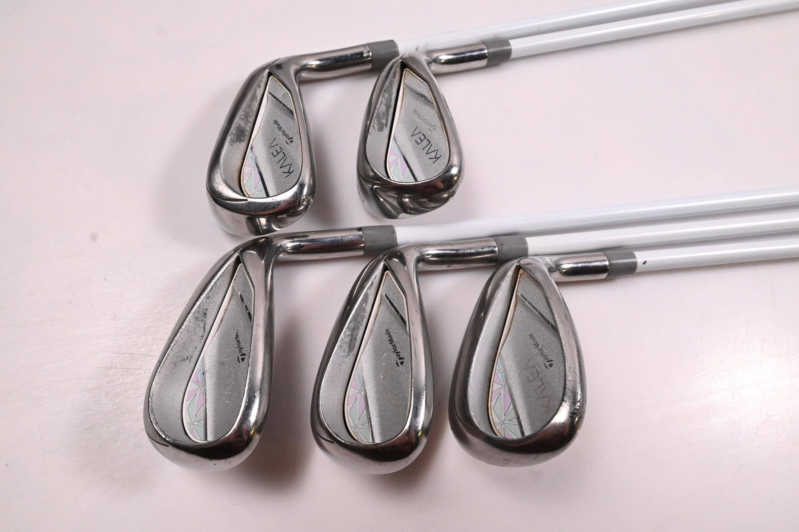 Ladies Taylormade Kalea Irons / 7-PW+SW / Ladies Flex Kalea Ultralite 45 Shafts