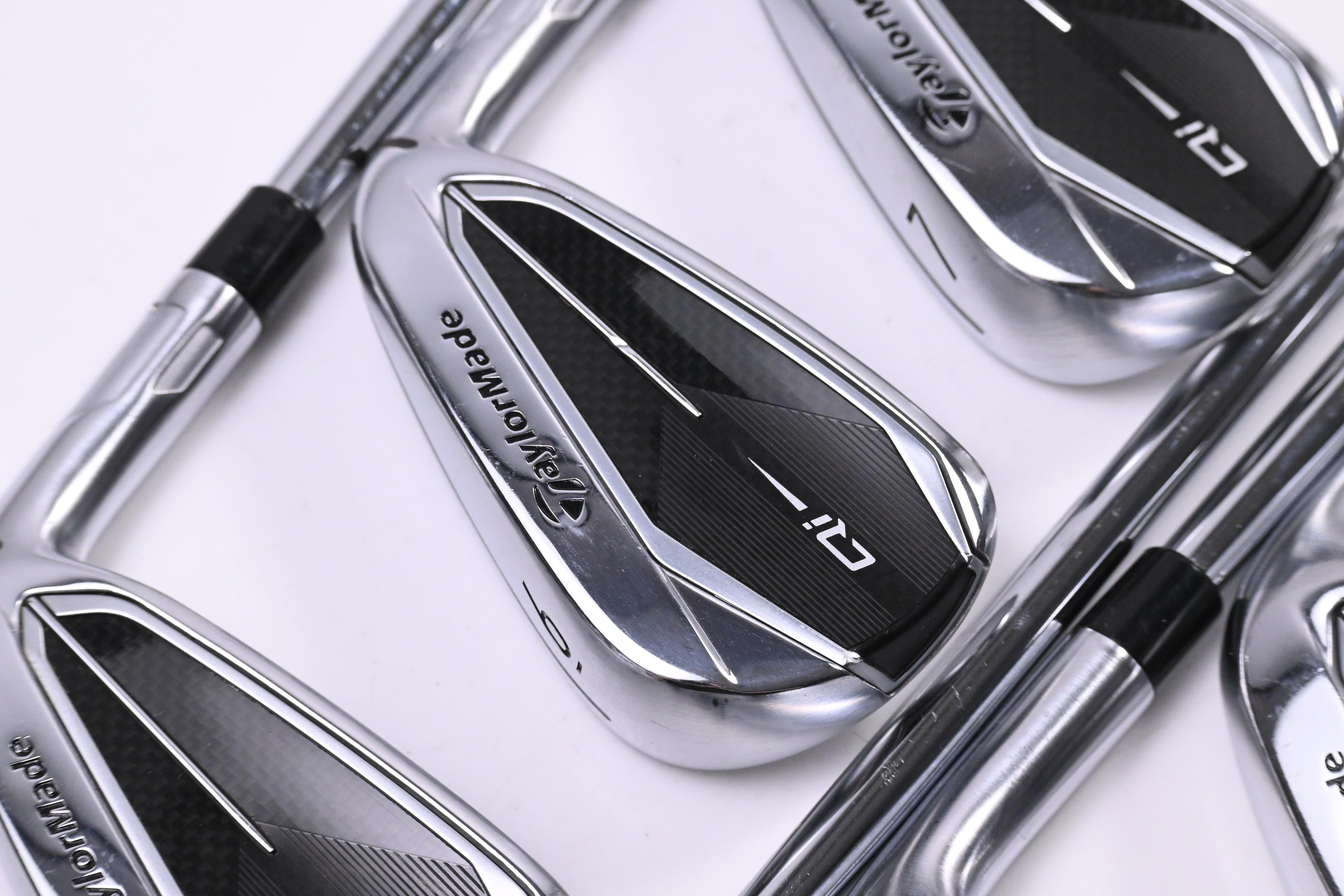 Taylormade Qi Irons / 5-PW+SW / Stiff Flex KBS MAX MT 85 Shafts
