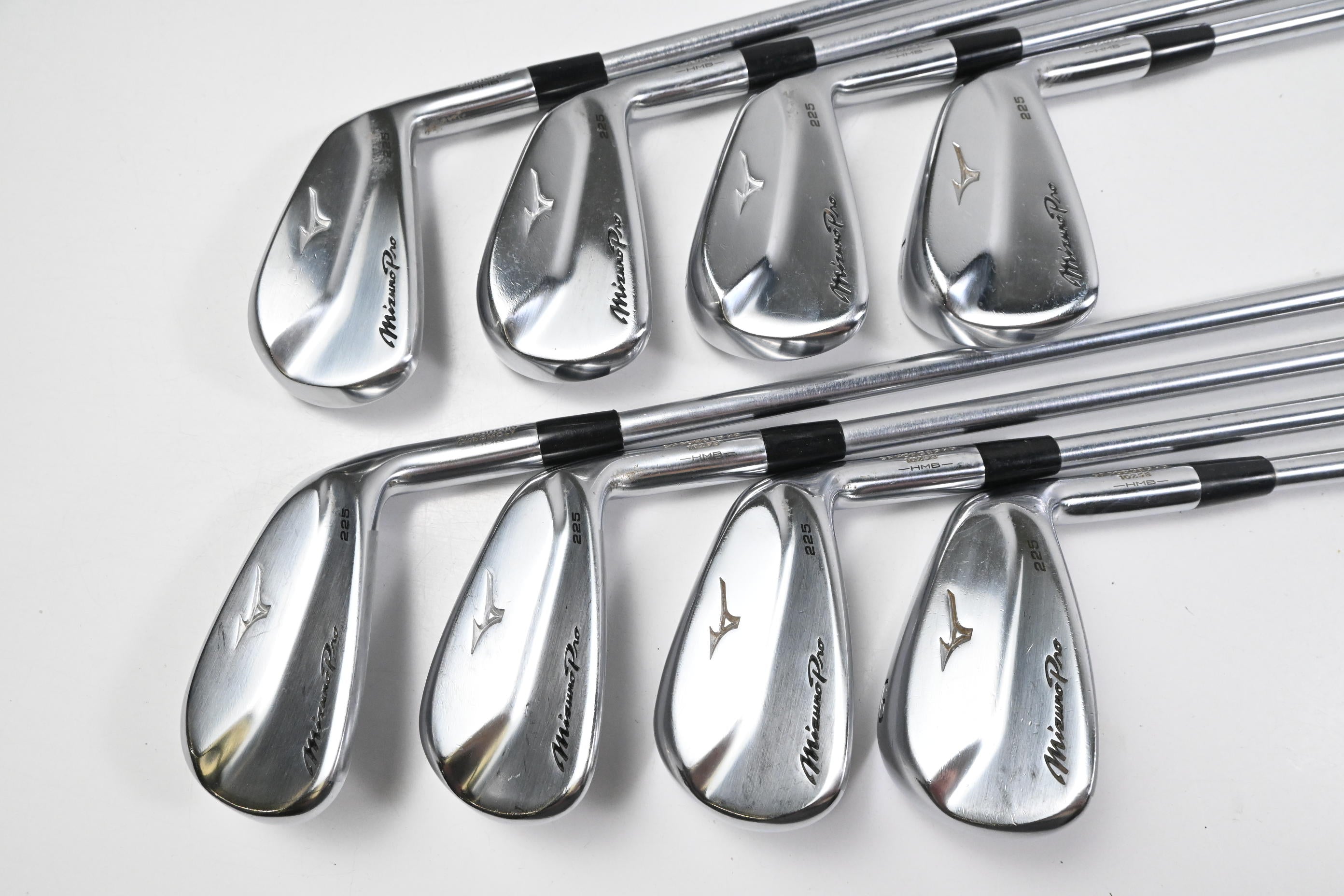 Mizuno Pro 225 Irons / 4-PW+GW / Regular+ Flex Project X I0 105 Shafts