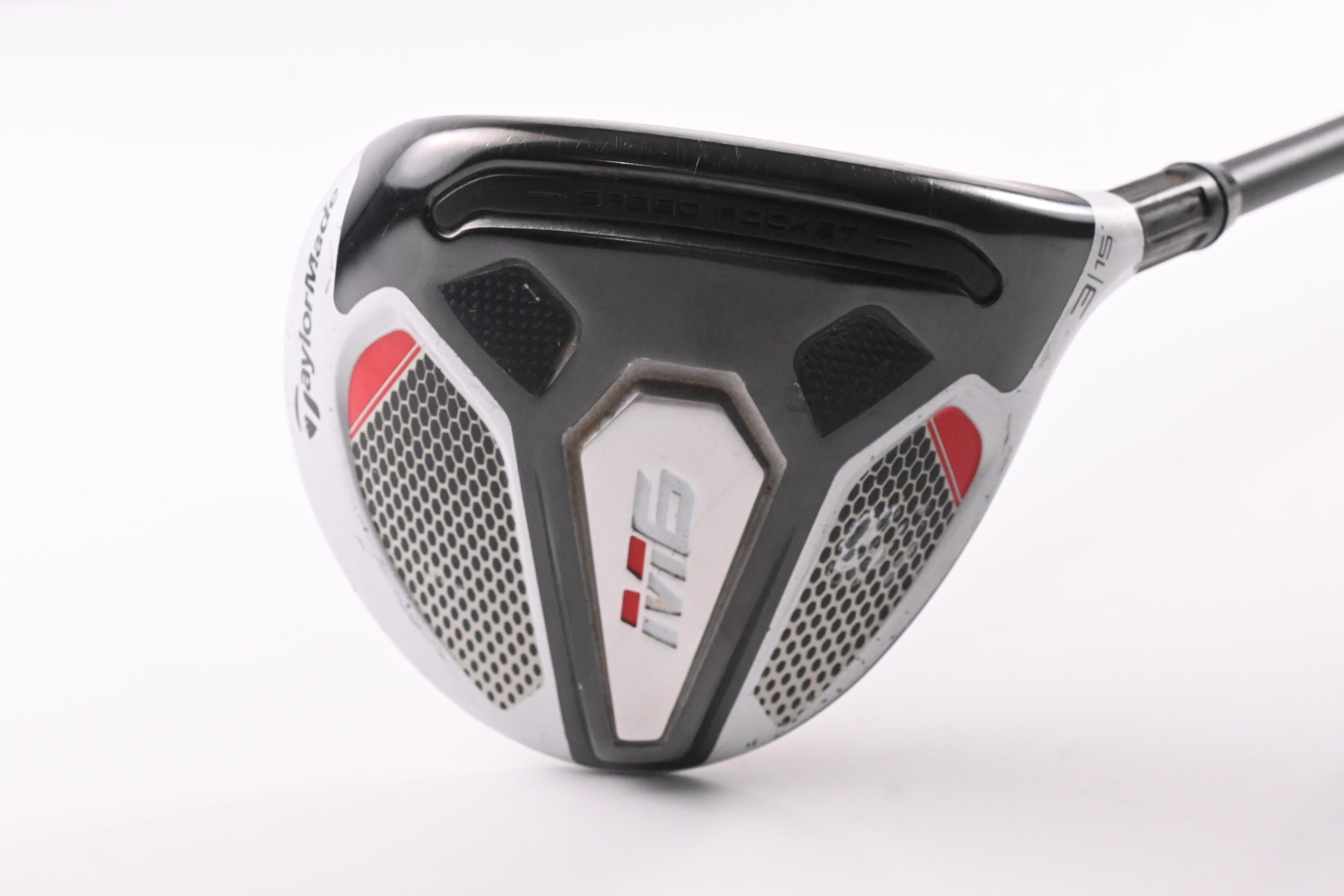 Taylormade M6 #3 Wood / 15 Degree /  Stiff Flex HZRDUS Black 70 Shaft
