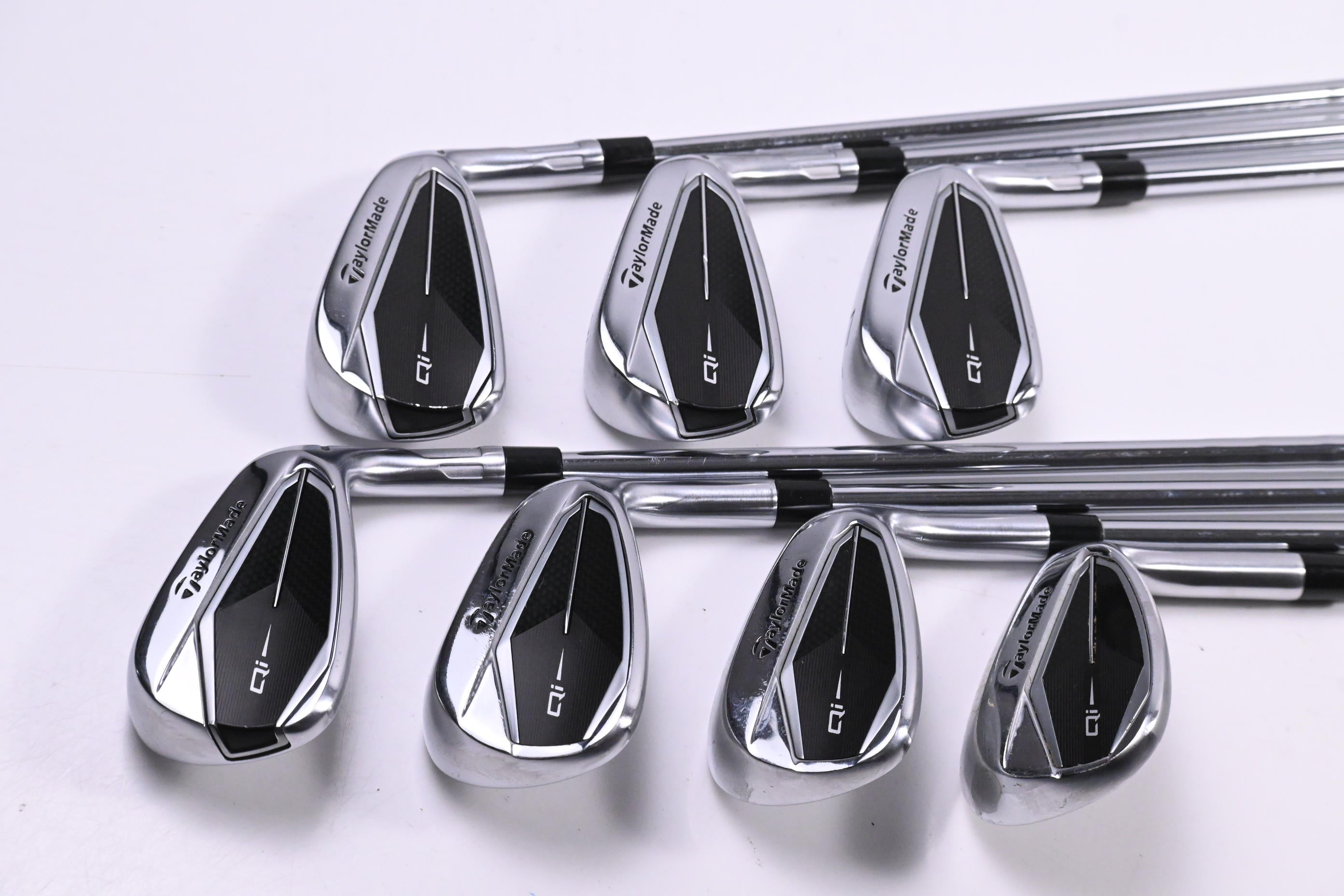 Taylormade Qi Irons / 5-PW+SW / Stiff Flex KBS MAX MT 85 Shafts