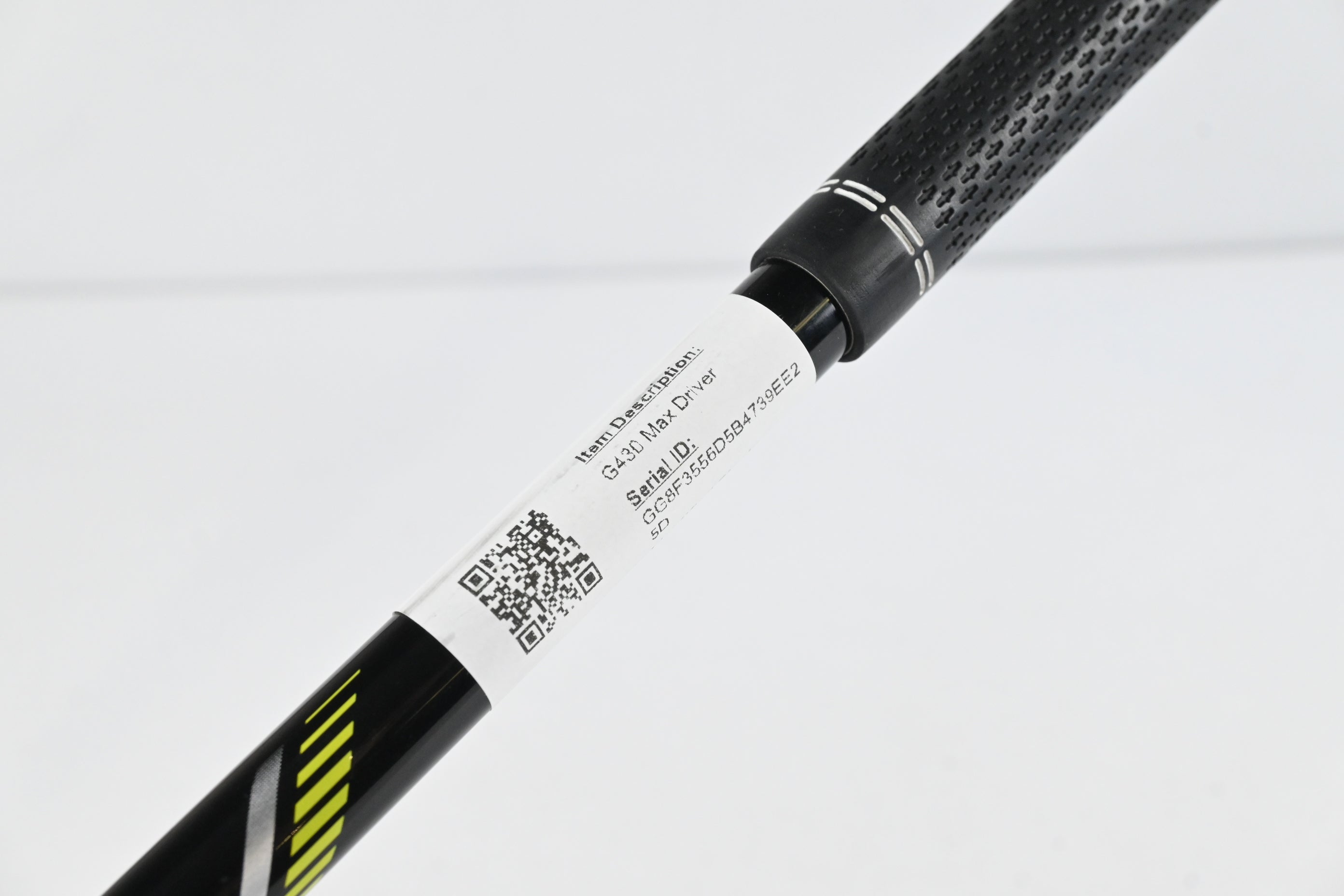 Ping G430 Max Driver / 12 Degree / Senior Flex Ping Alta CB Black 55 Shaft