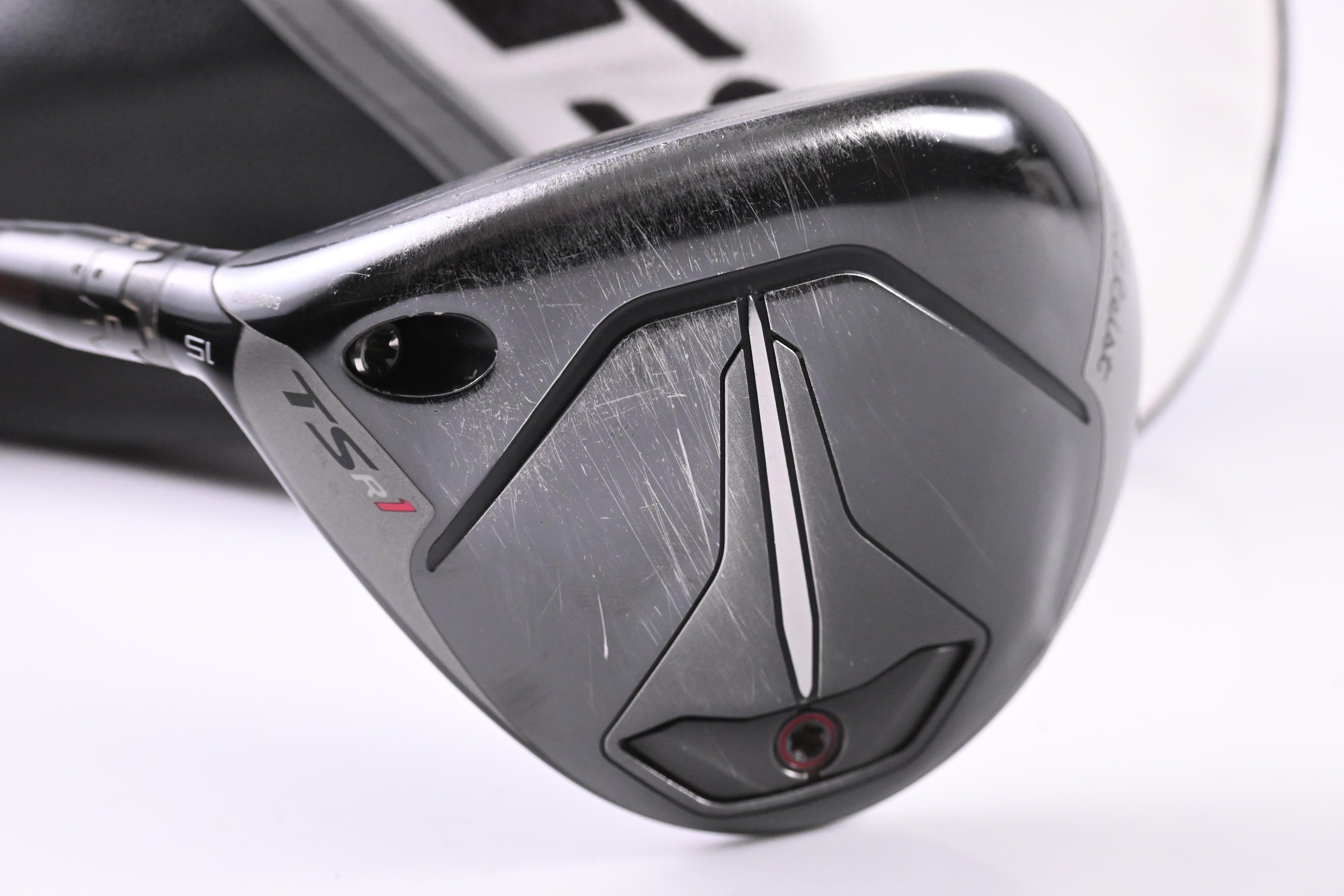 Left Hand Titleist TSR1 #3 Wood / 15 Degree / Senior Flex MMT Speedmesh 40