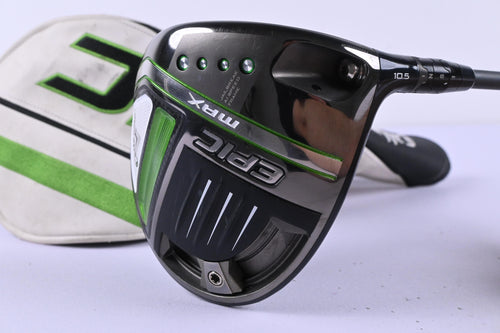 Callaway Epic Max Driver / 10.5 Degree / Regular Flex HZRDUS Smoke iM10 50 Shaft