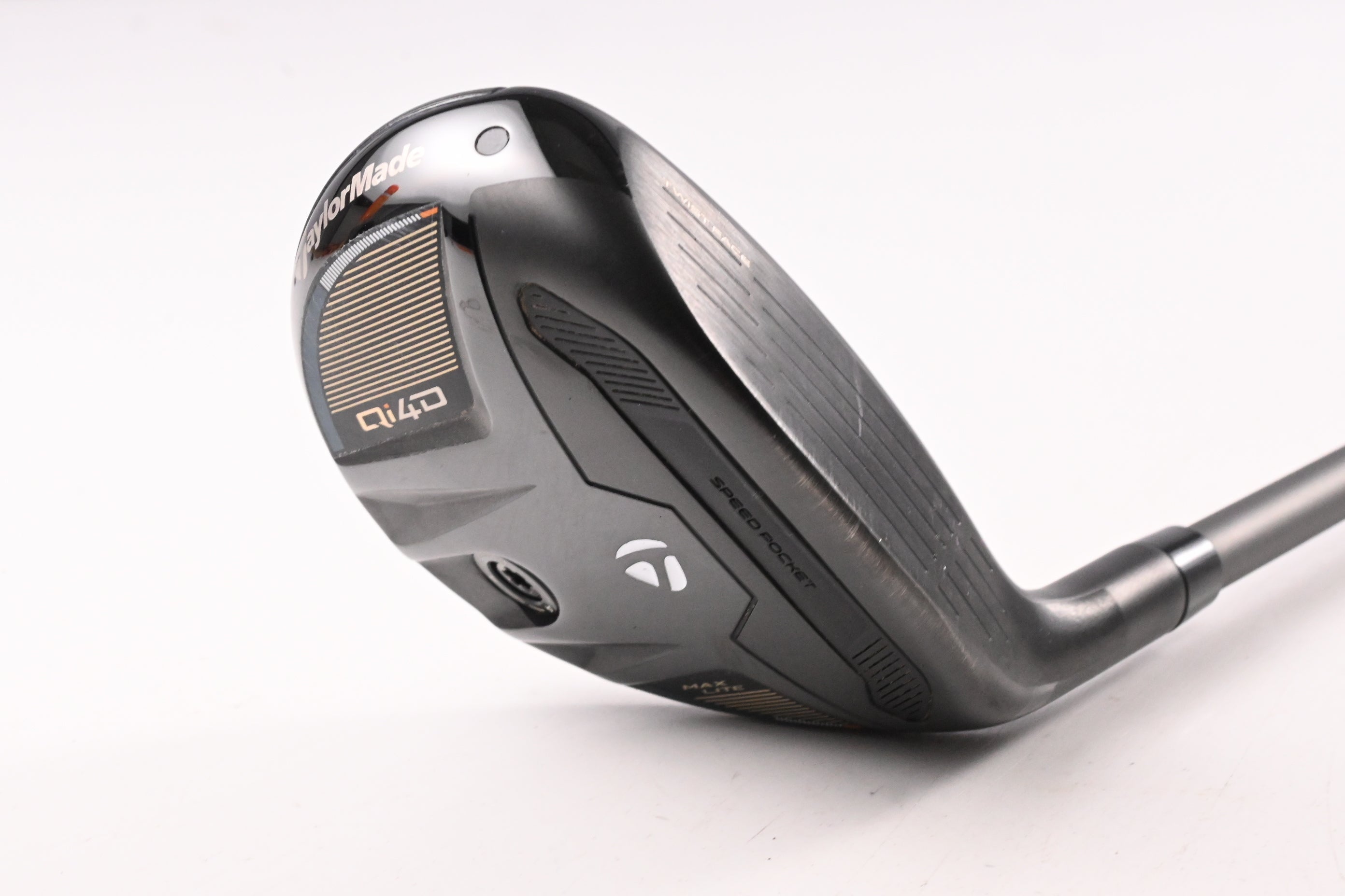 Taylormade Qi4D Max Lite #4 Hybrid / 23 Degree / Senior Flex REAX 45 Shaft