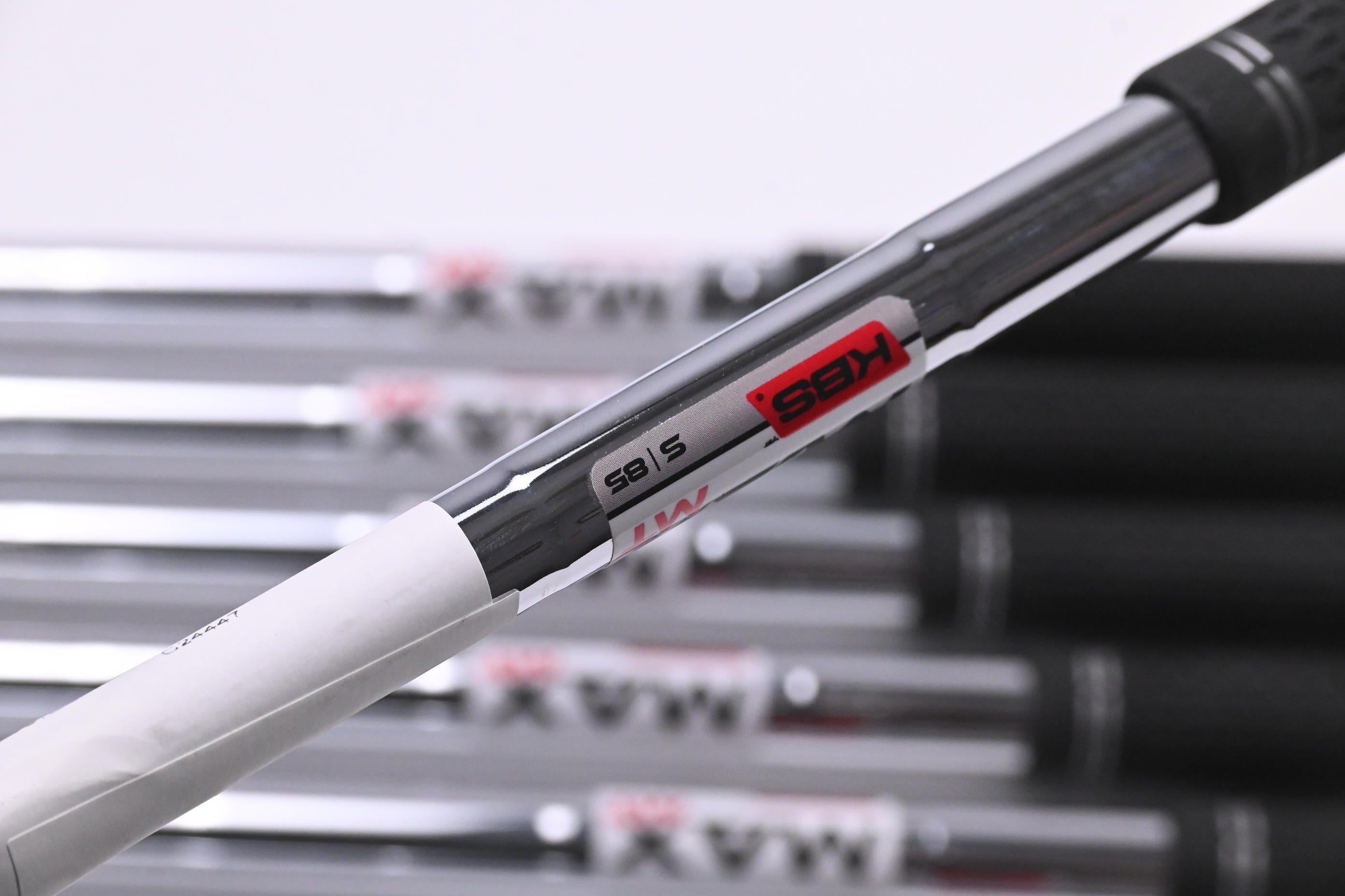 Taylormade Qi Irons / 5-PW+SW / Stiff Flex KBS MAX MT 85 Shafts