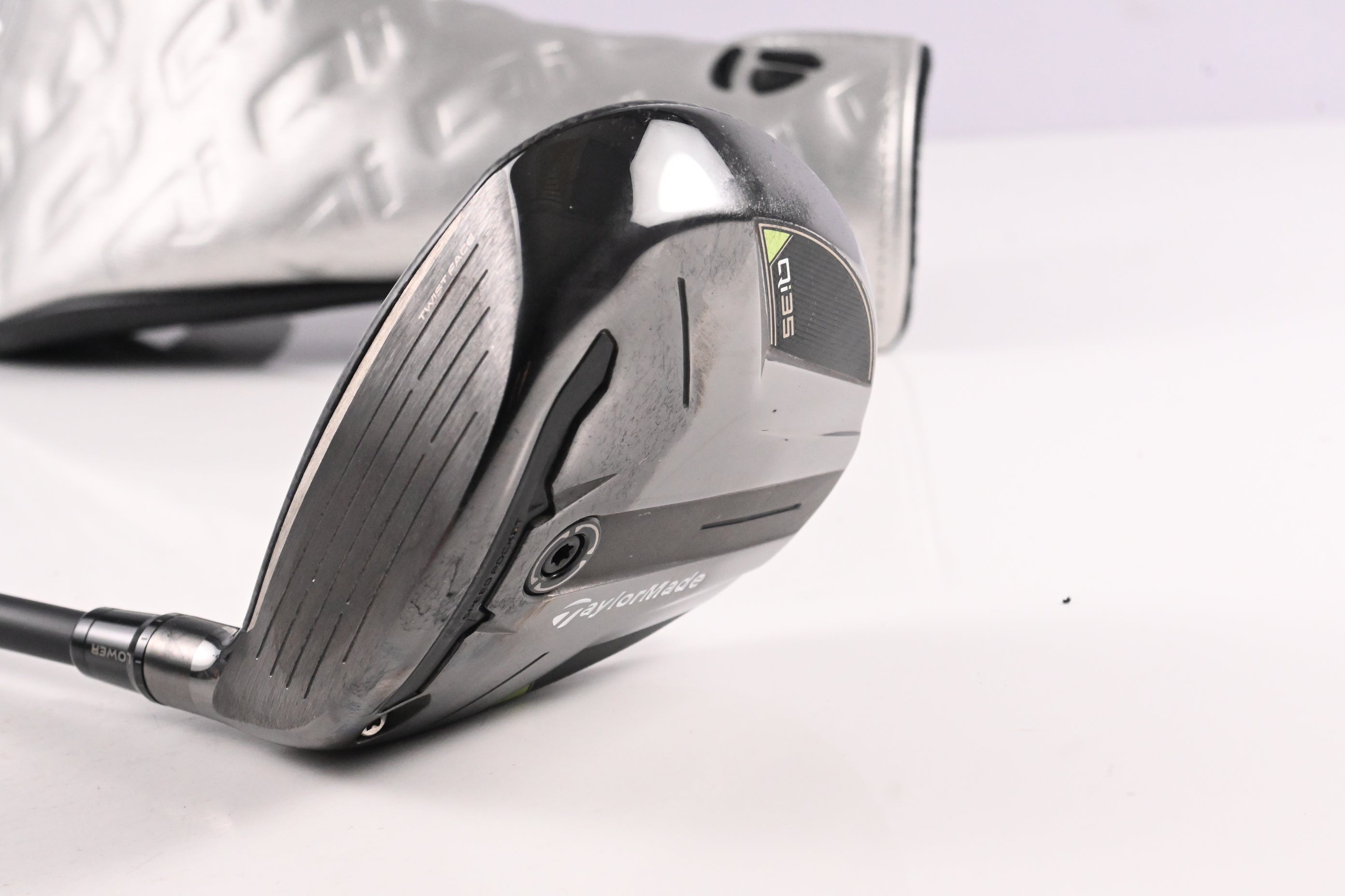 Left Hand Taylormade Qi35 #3 Wood / 15 Degree / Stiff Flex Ventus Blue 6 Shaft