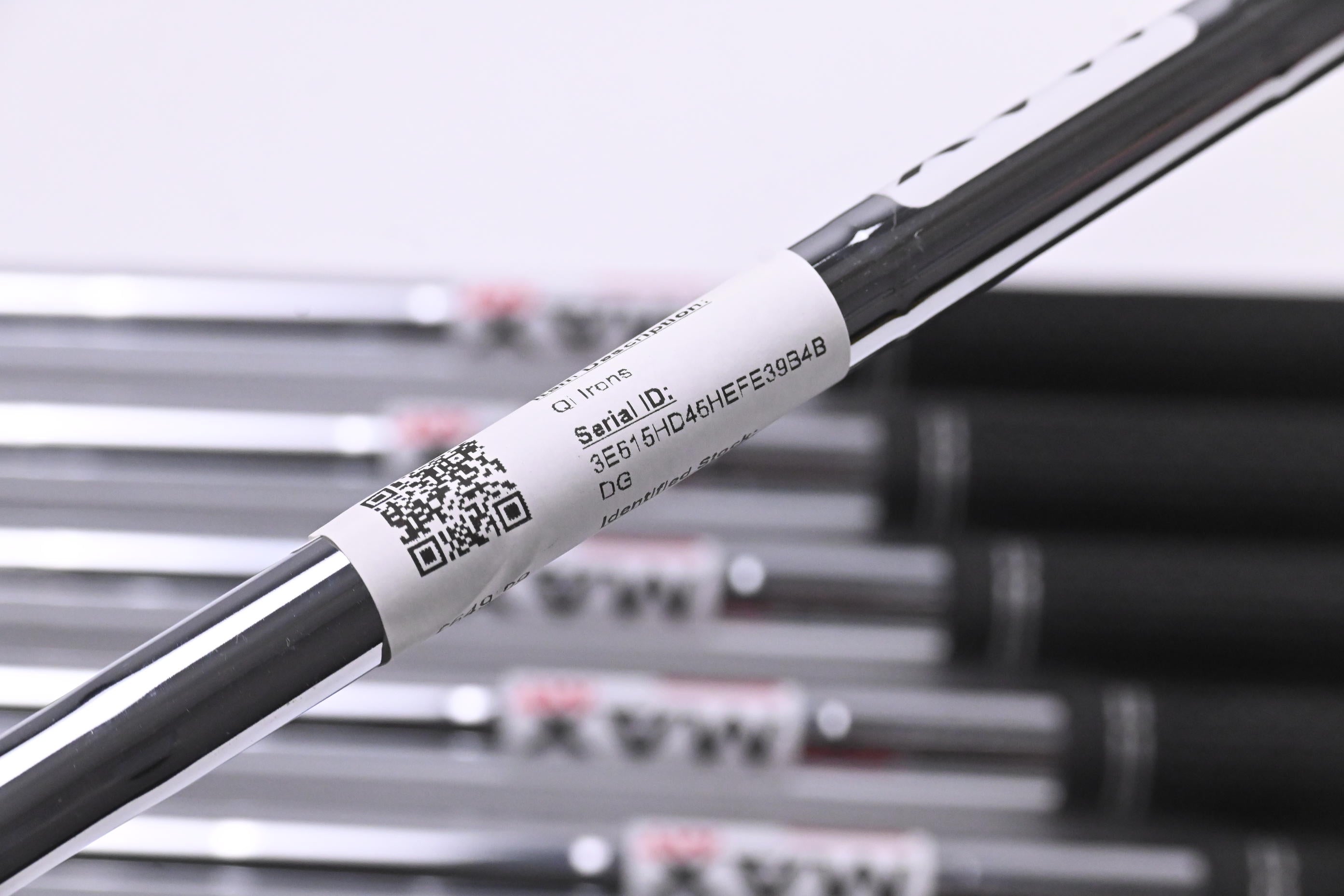 Taylormade Qi Irons / 5-PW+SW / Stiff Flex KBS MAX MT 85 Shafts