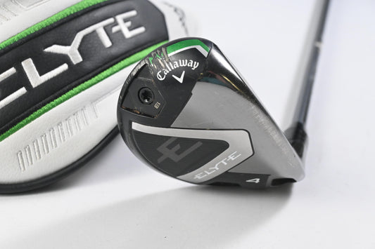 Callaway Elyte #4 Hybrid / 22 Degree / Stiff Flex Denali Charcoal 70 Shaft